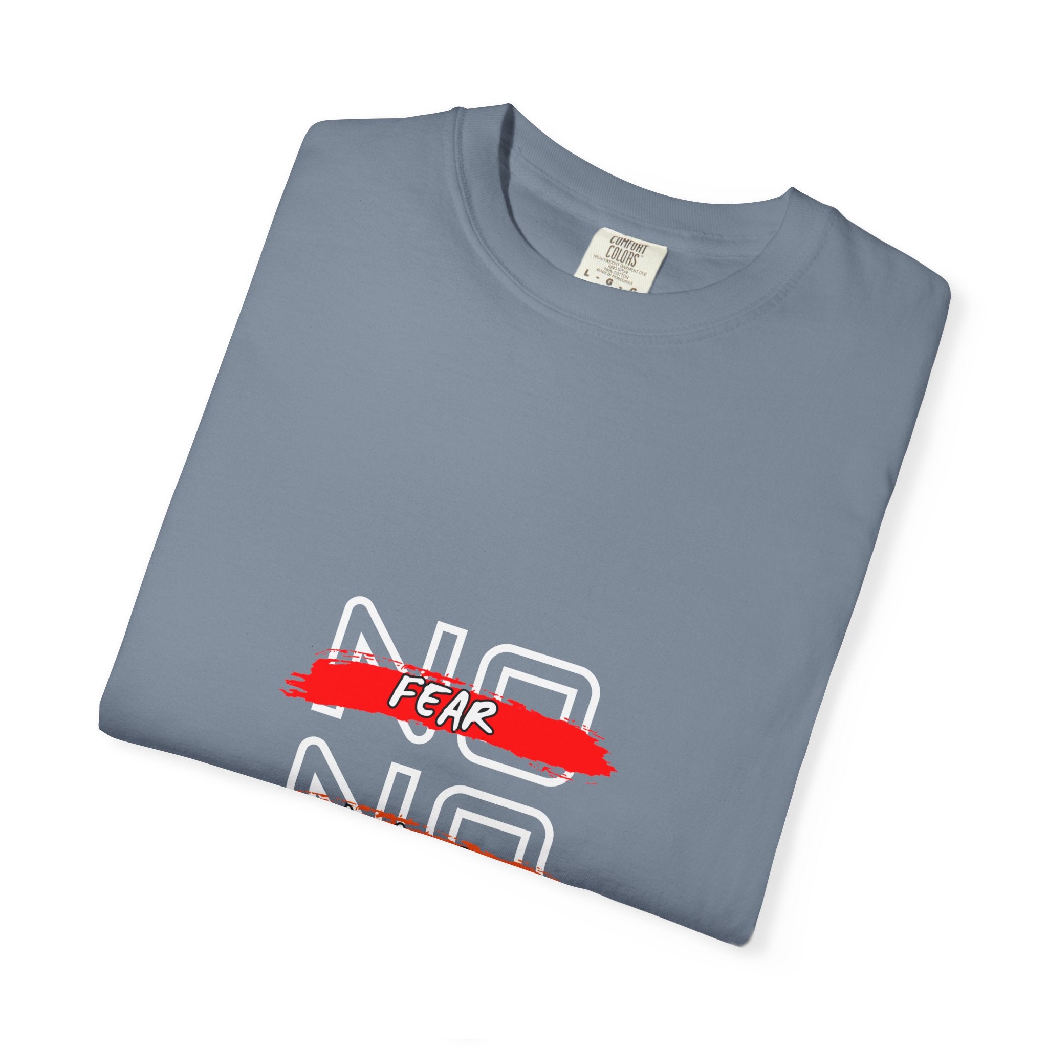T-Shirt — "No Fear, No Limits, No Excuses" Motivational Graphic Tee