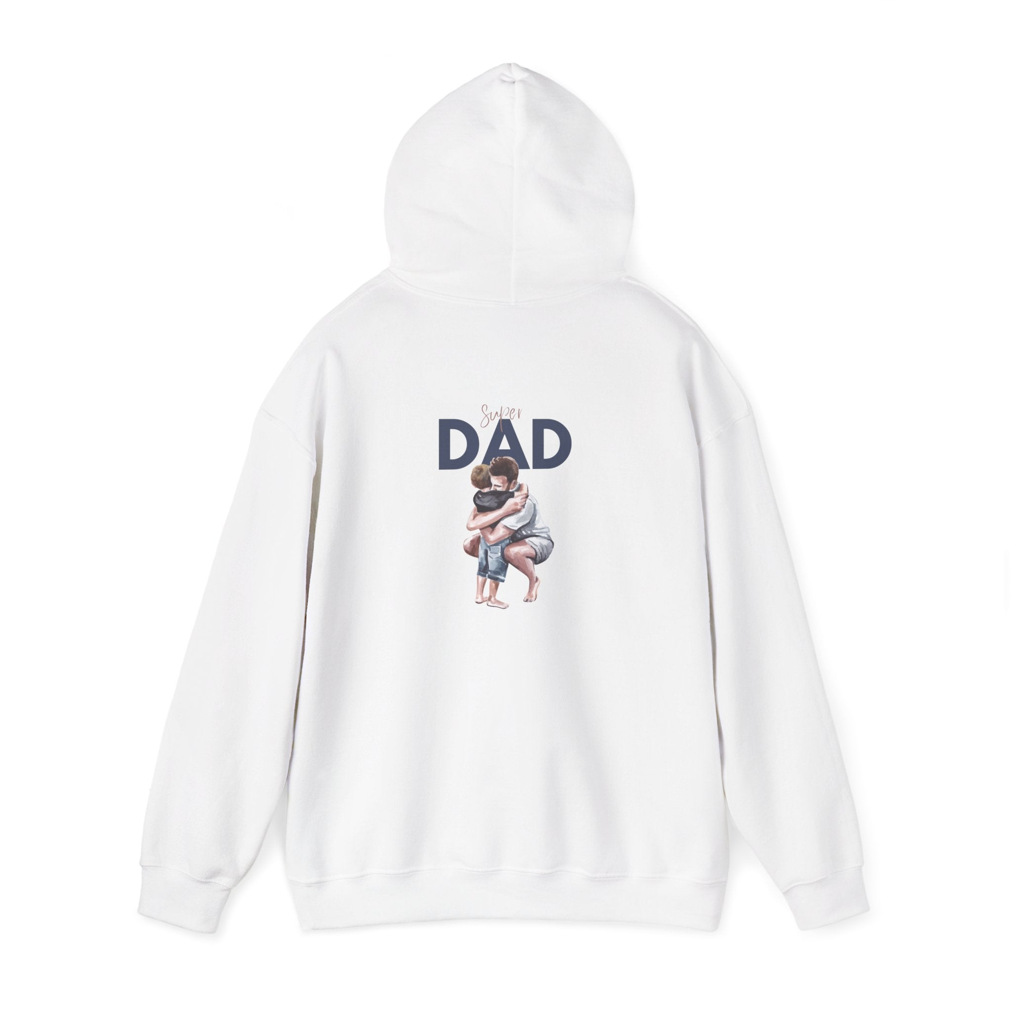 Dad Hoodie – Father and Child Hug Sweatshirt, Gift for New Dads & Father's Day