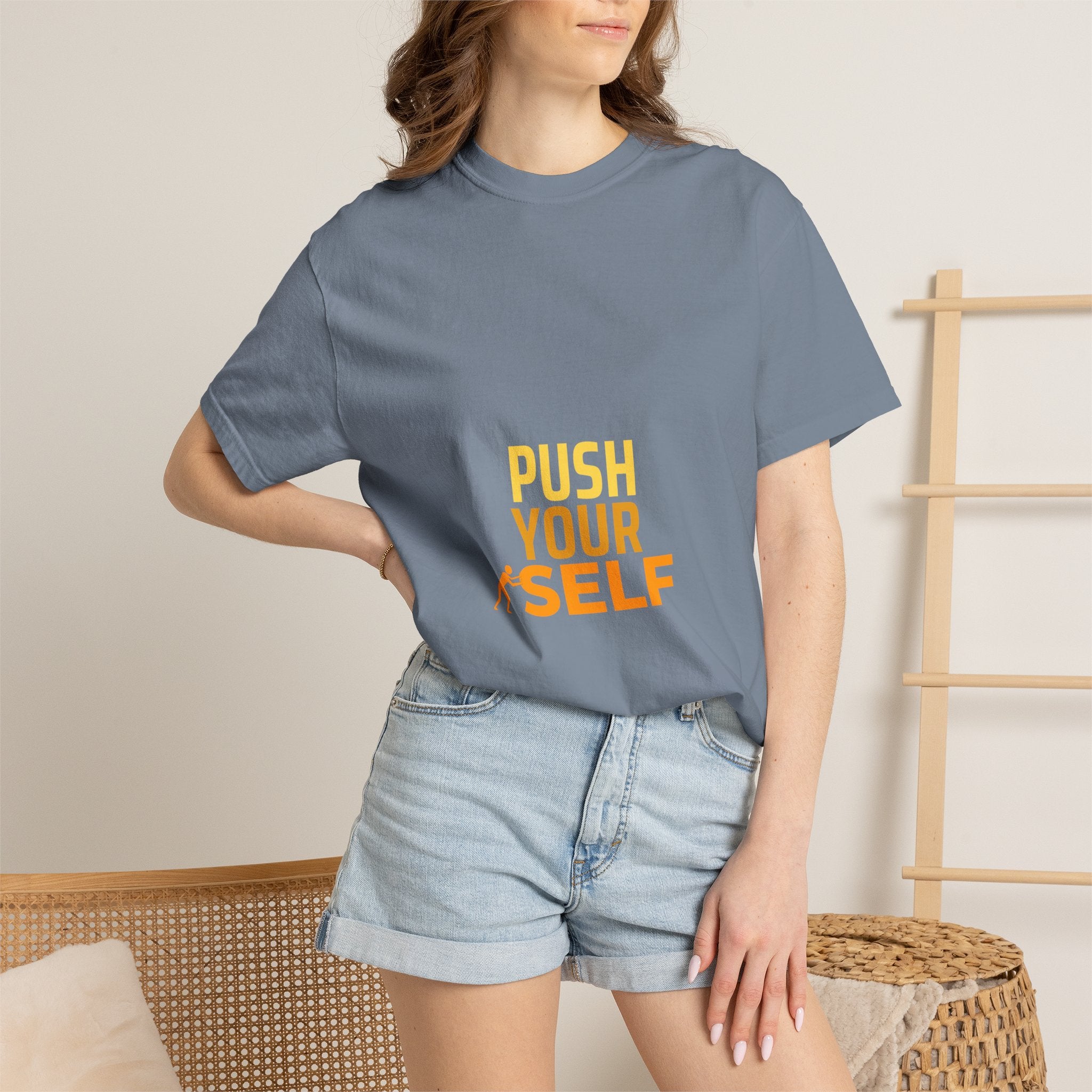 Push Yourself Motivational T-Shirt