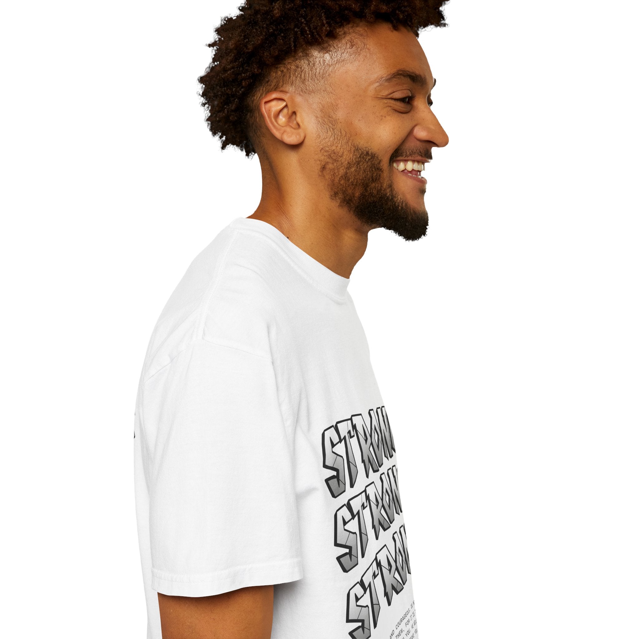 Strong Triple Stack T-Shirt — Bold Graphic Strength Tee