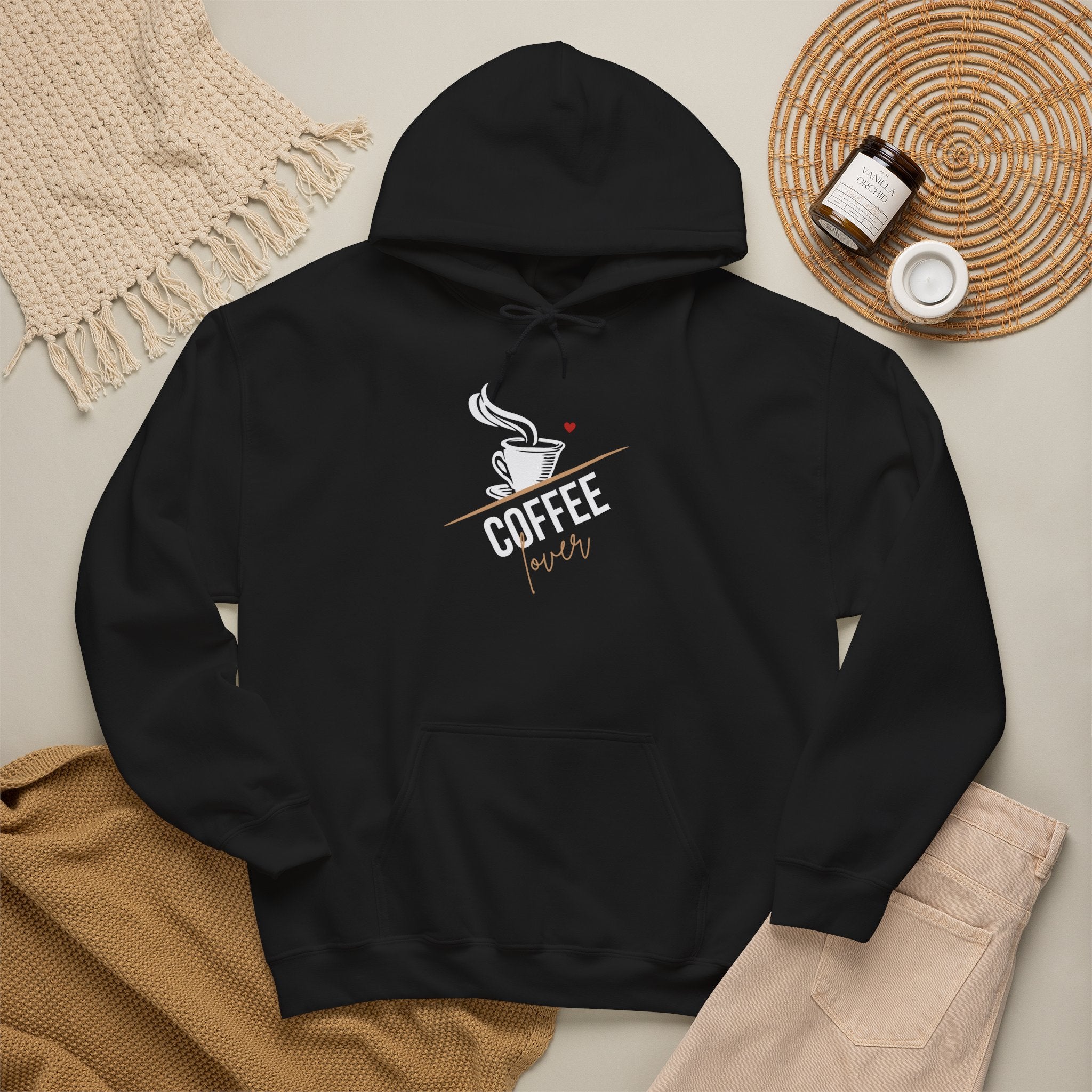 Coffee Lover Hoodie — Cute Steaming Cup Design