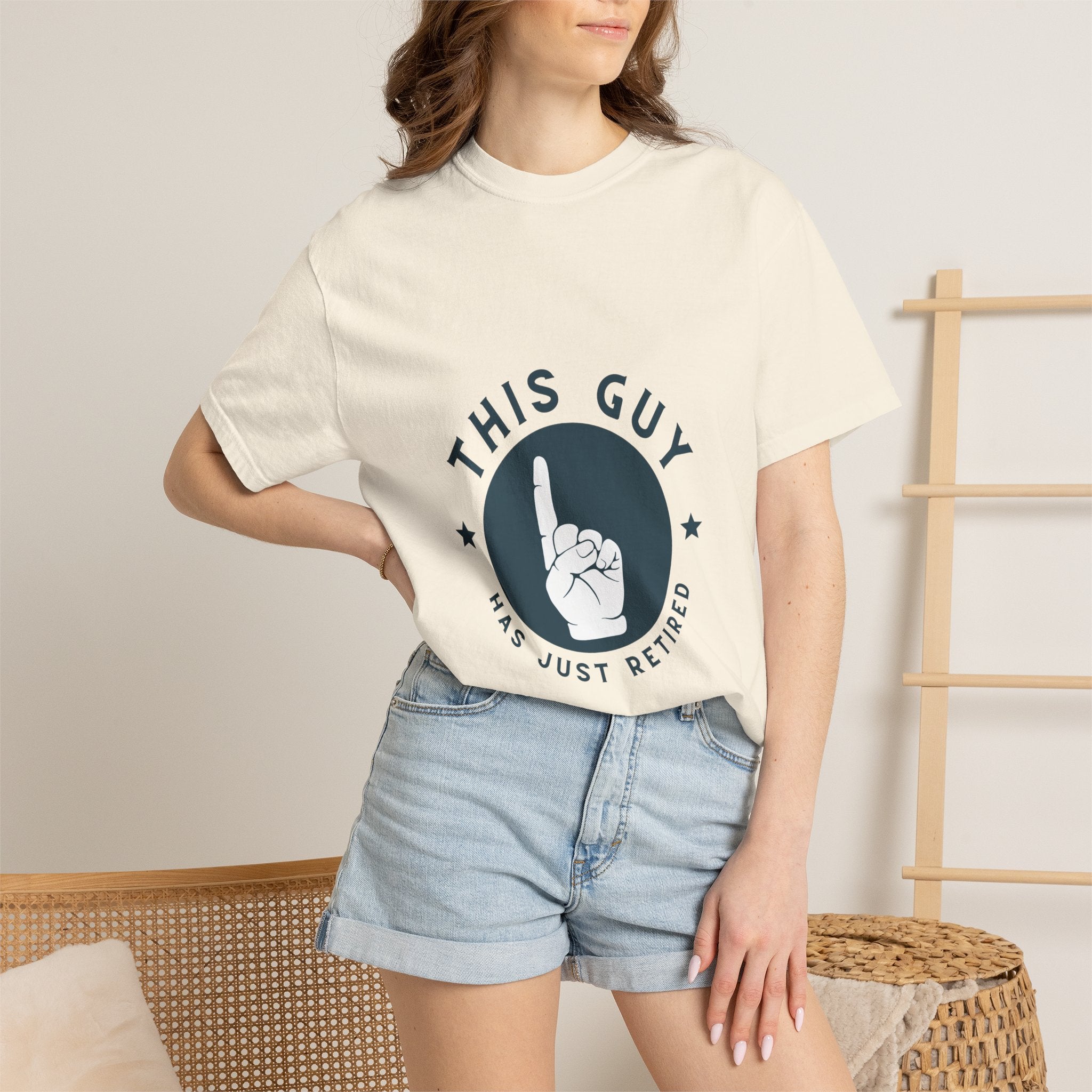 Retired Guy T-Shirt — "This Guy Has Just Retired" Retirement Gift Tee