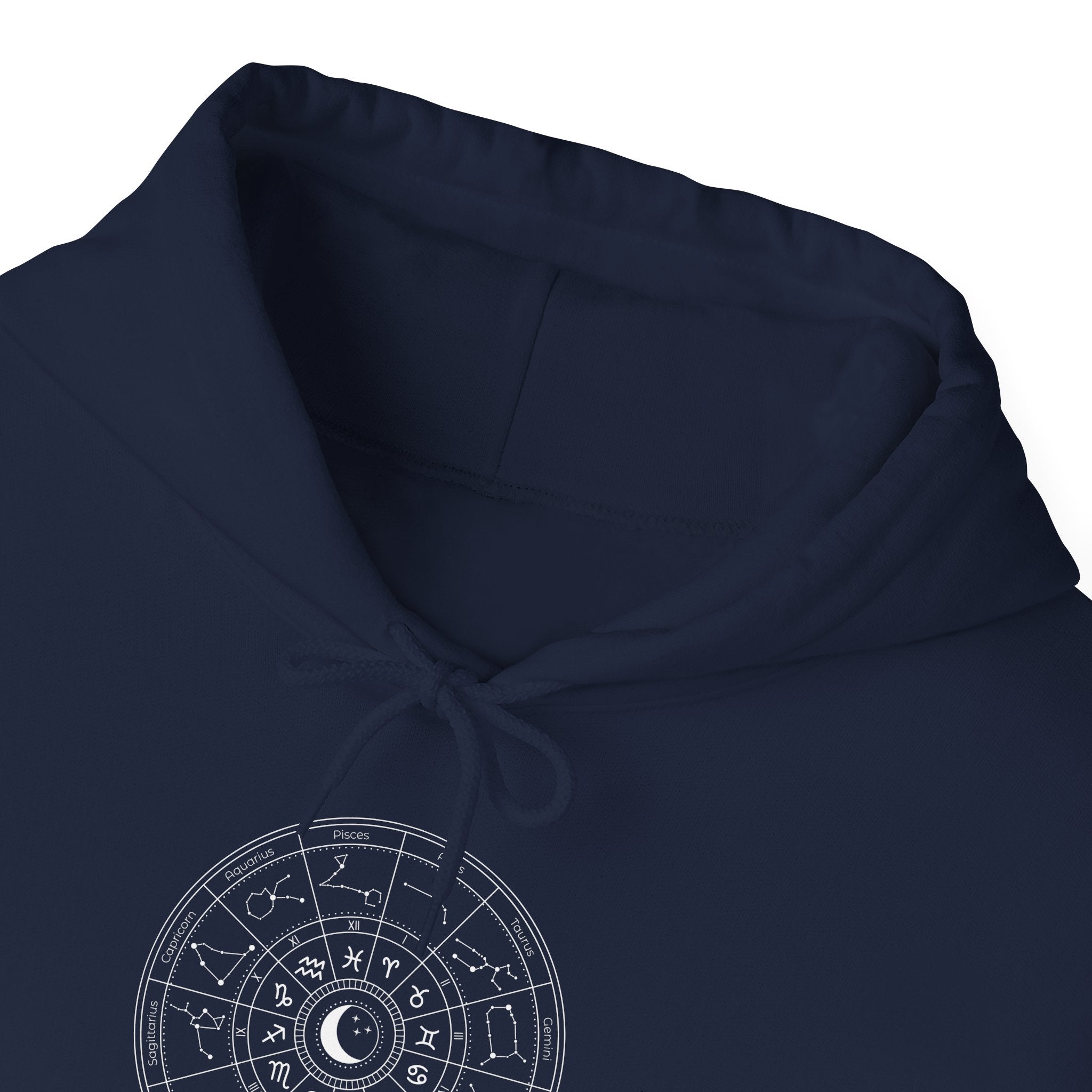 Zodiac Constellation Hoodie - Moon & Star Astrology Graphic Sweatshirt