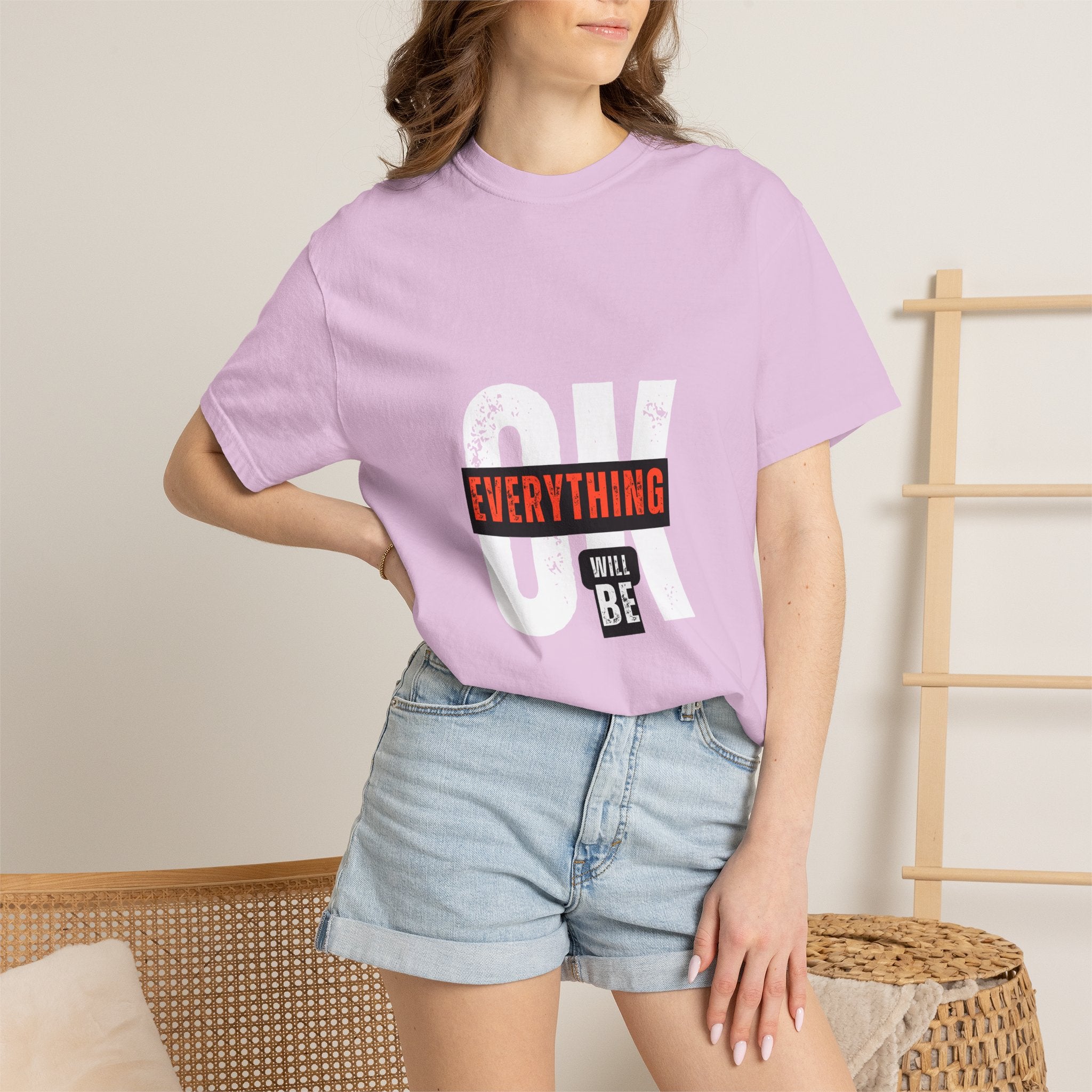 OK Everything Will Be OK T-Shirt — Reassuring Graphic Tee