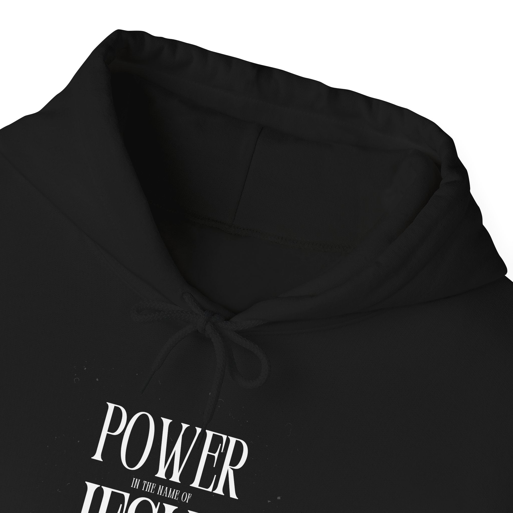 Power In The Name Of Jesus Hoodie — Christian Faith Graphic Sweatshirt