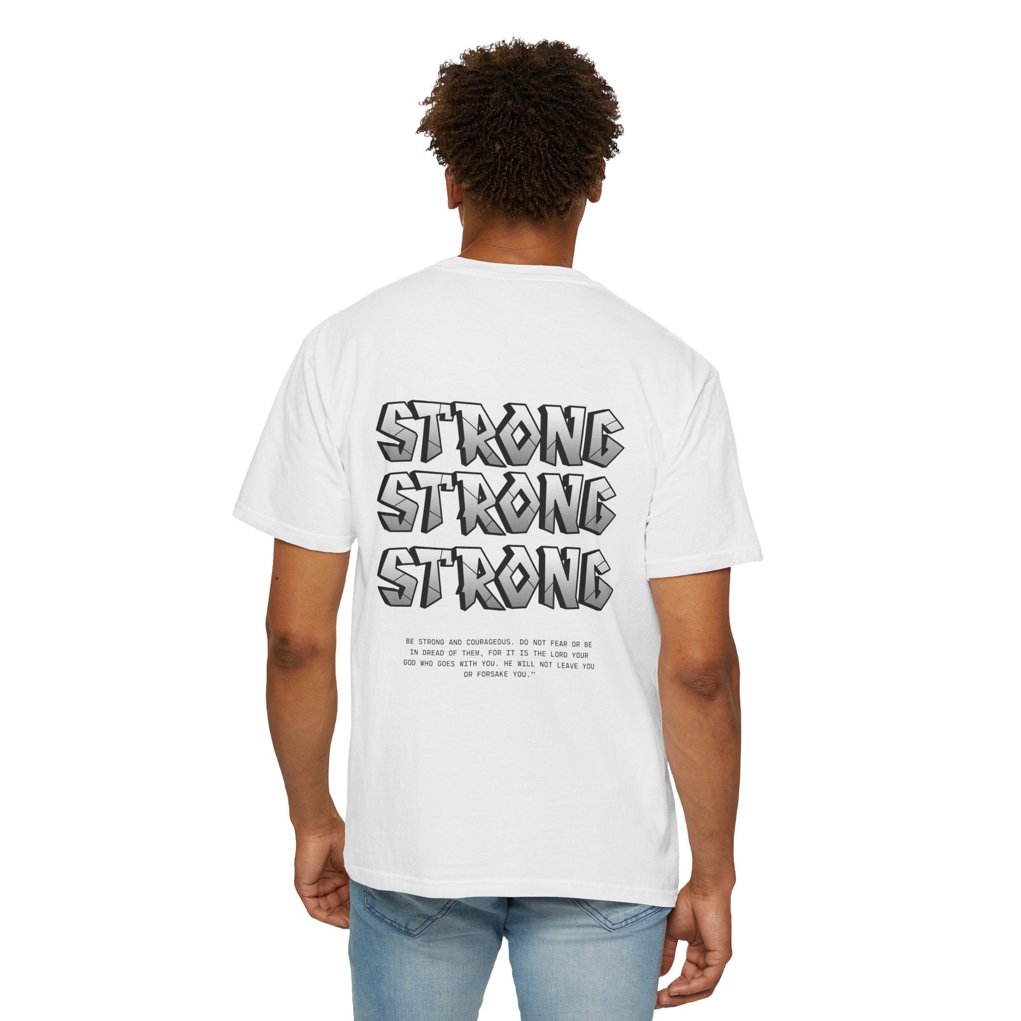 Strong Triple Stack T-Shirt — Bold Graphic Strength Tee