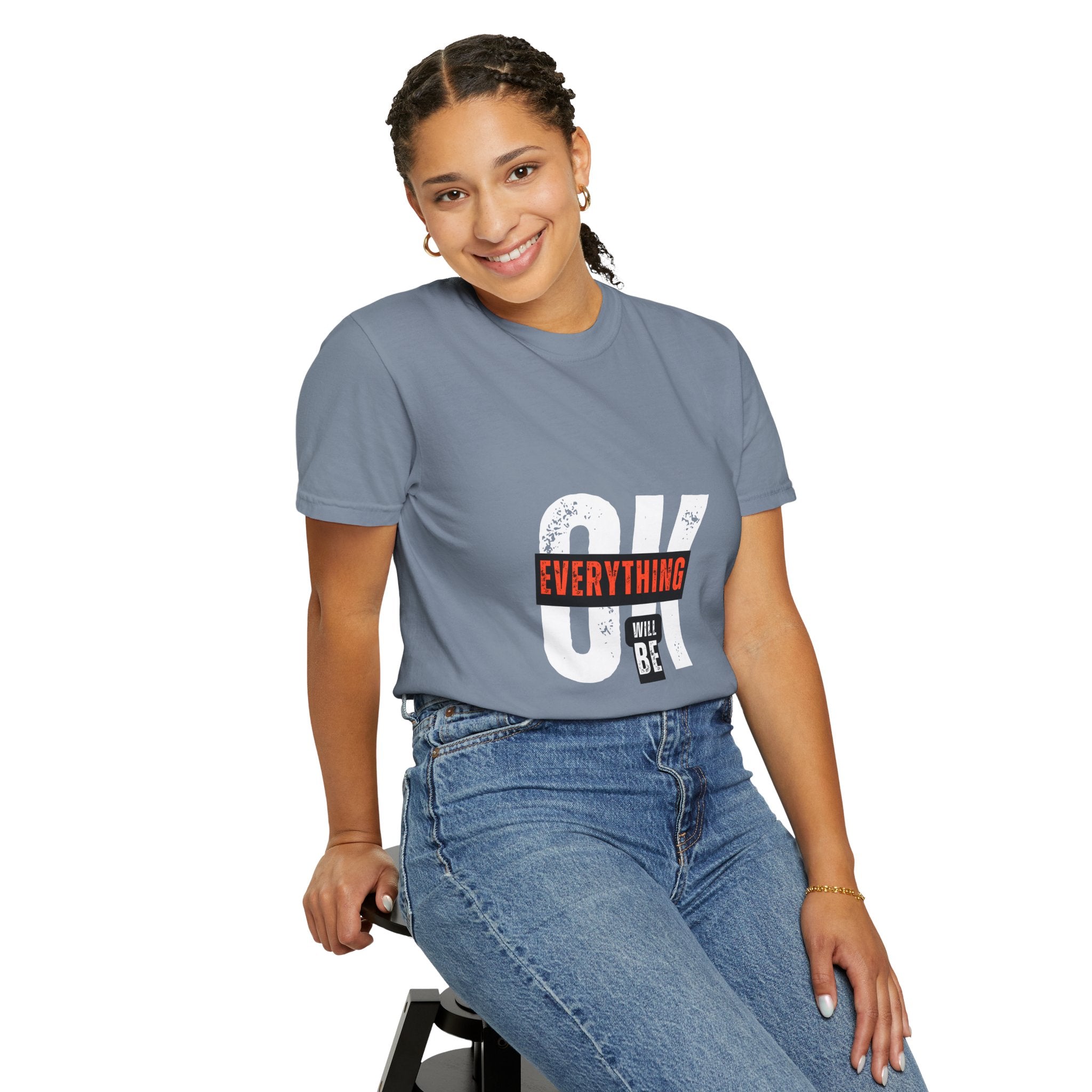 OK Everything Will Be OK T-Shirt — Reassuring Graphic Tee