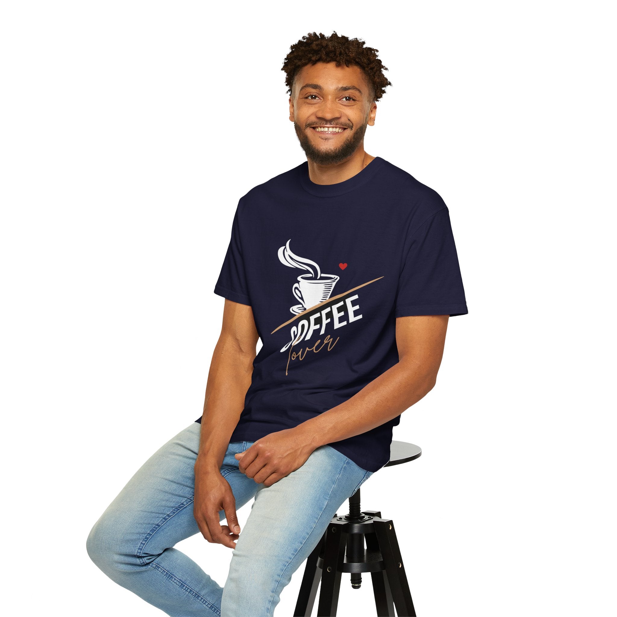 Coffee Lover T‑Shirt — Steaming Cup Graphic Tee