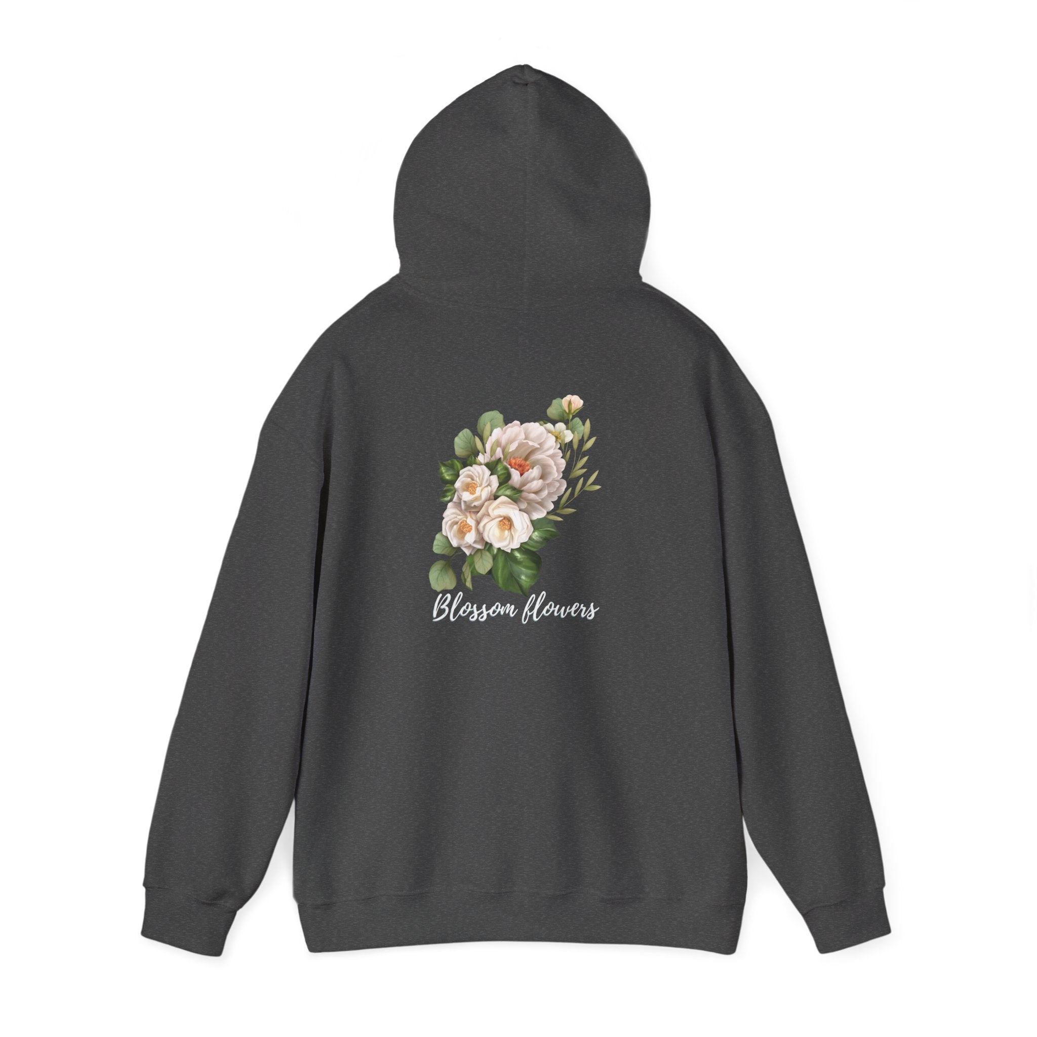 Floral 'Blossom Flowers' Hoodie – Soft Vintage Rose Graphic