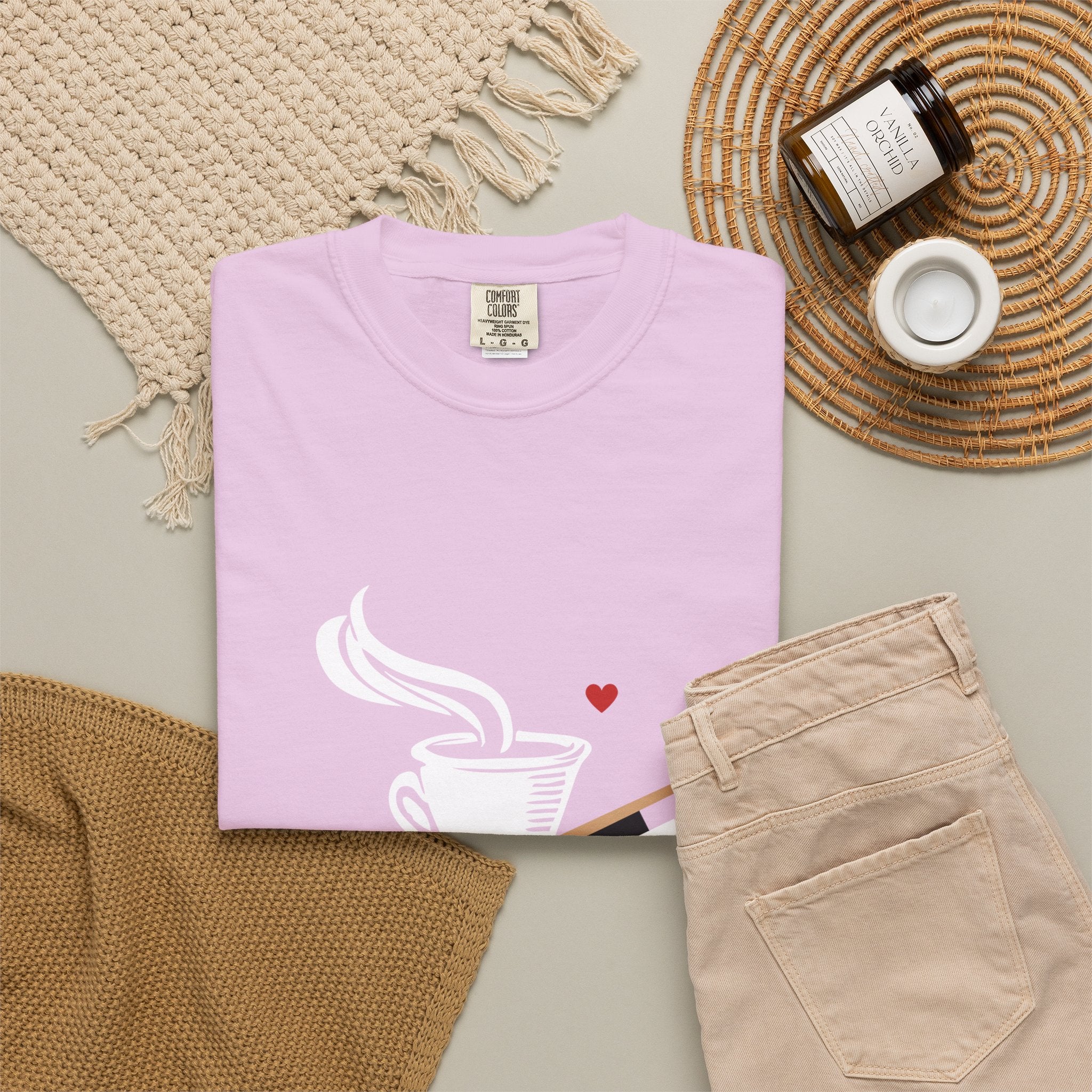 Coffee Lover T‑Shirt — Steaming Cup Graphic Tee