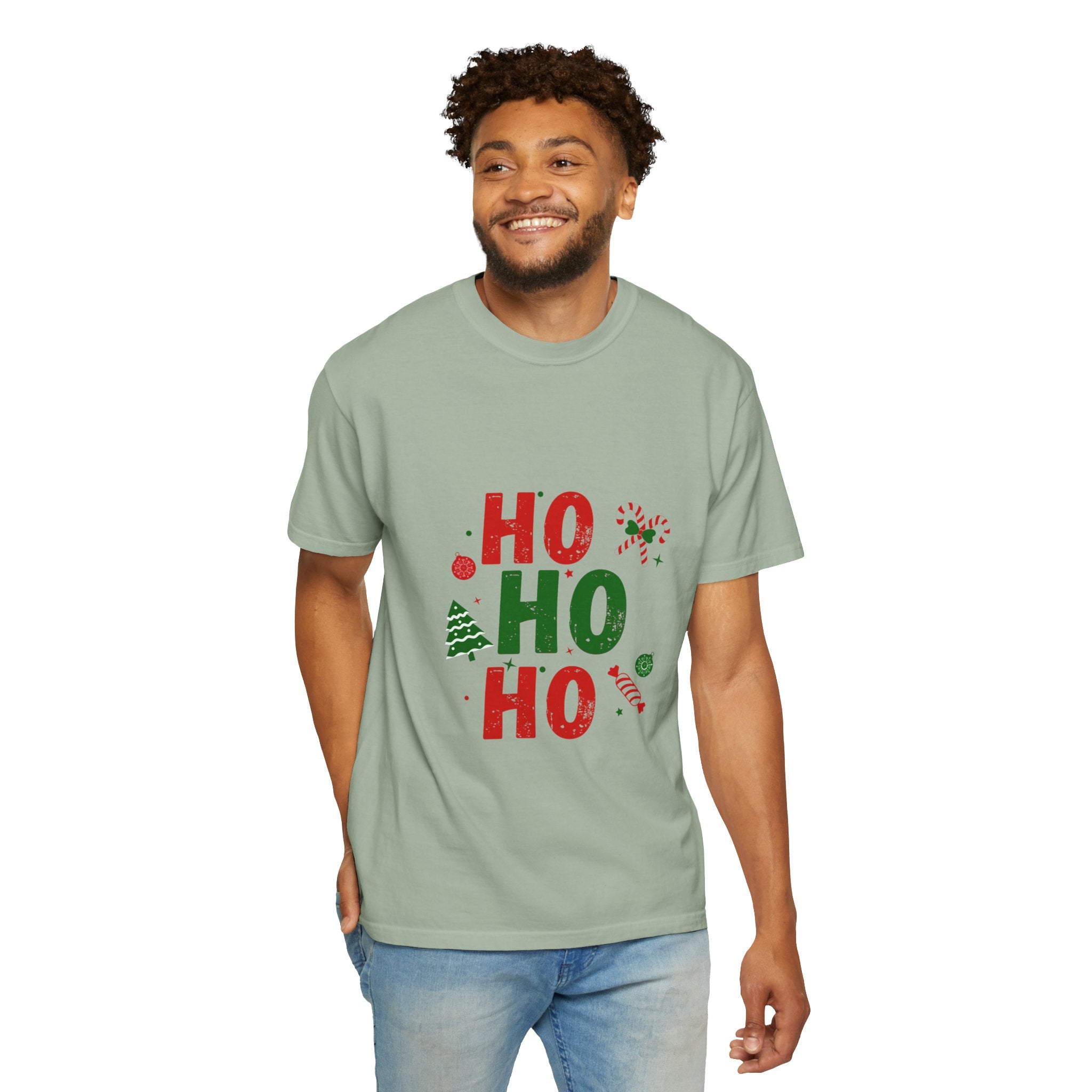 Ho Ho Ho Christmas T‑Shirt — Festive Holiday Graphic Tee