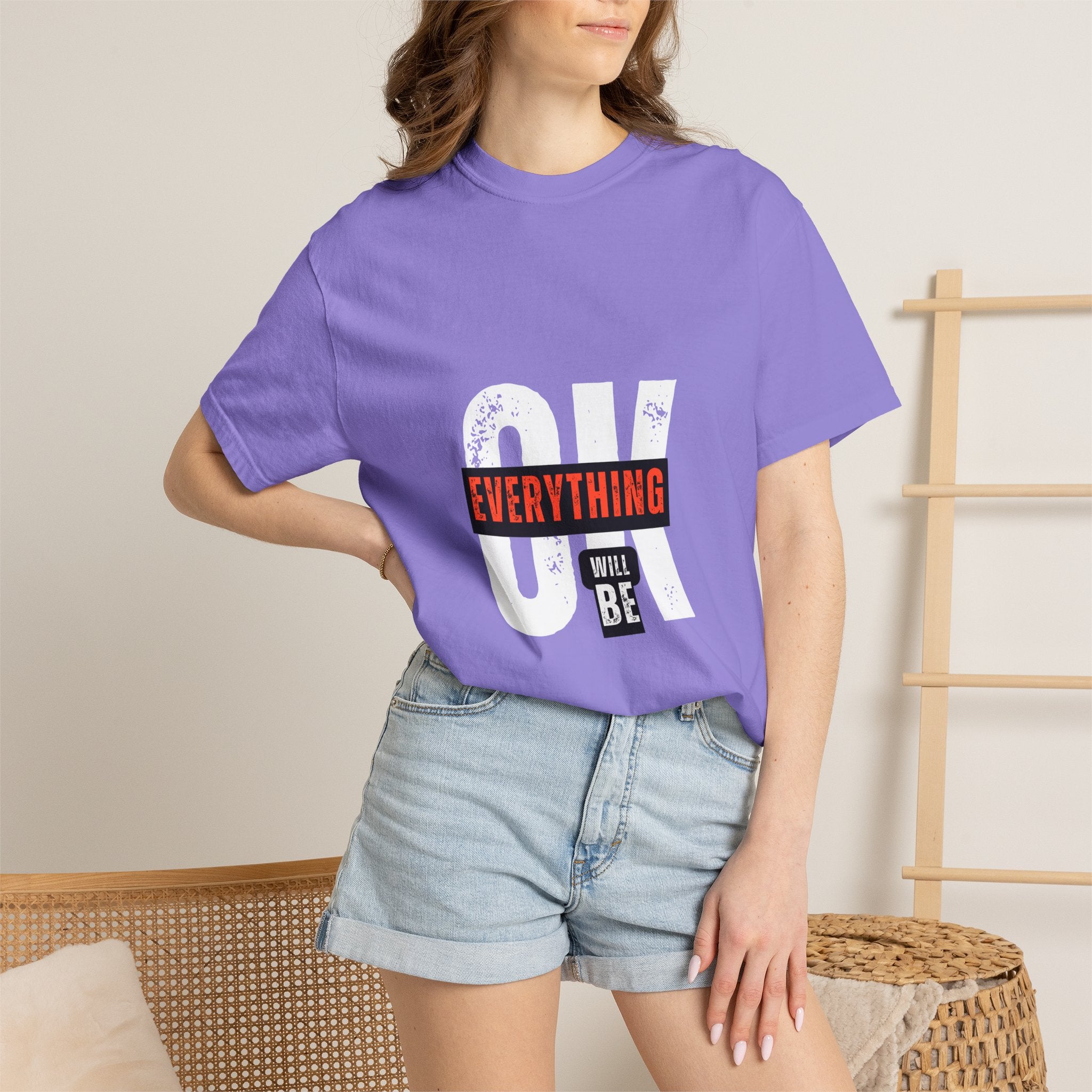 OK Everything Will Be OK T-Shirt — Reassuring Graphic Tee
