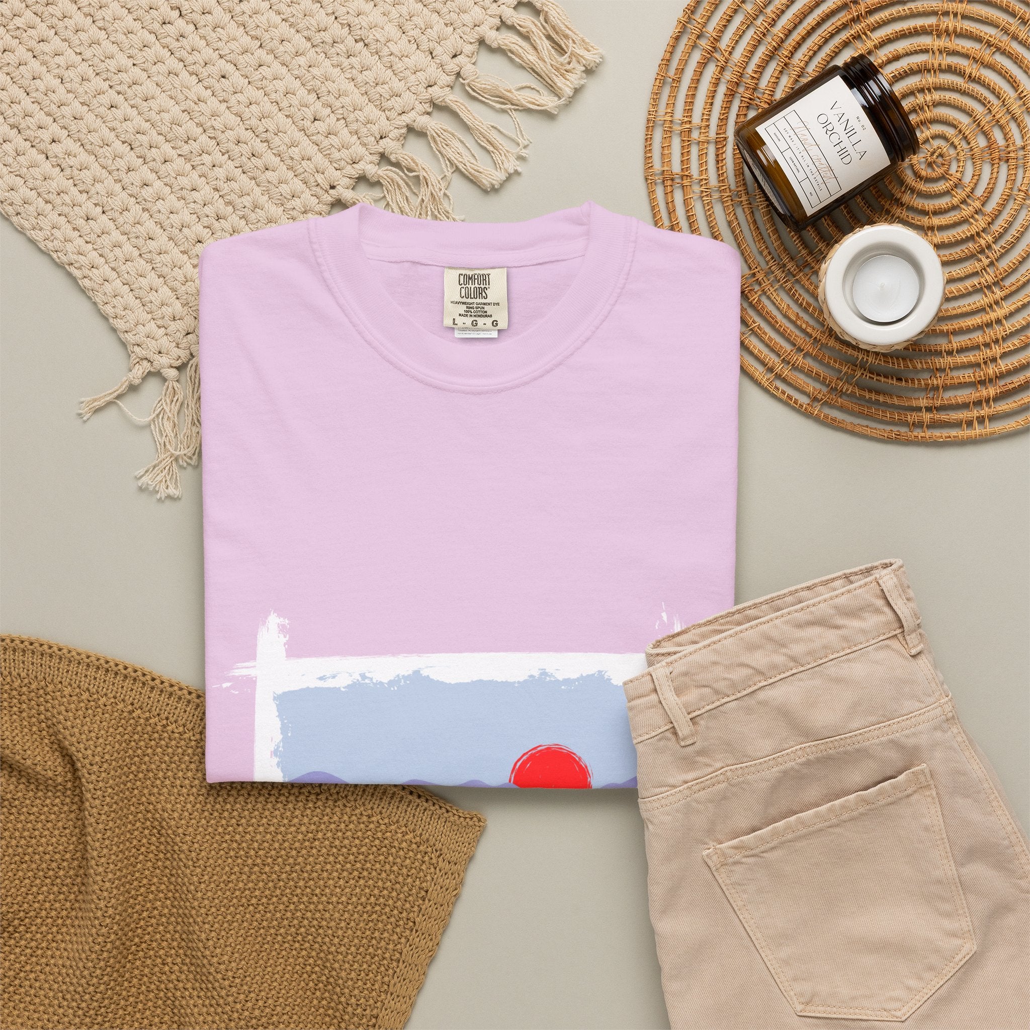Life Is Good Mountain T-Shirt — Scenic Sunrise Graphic Tee