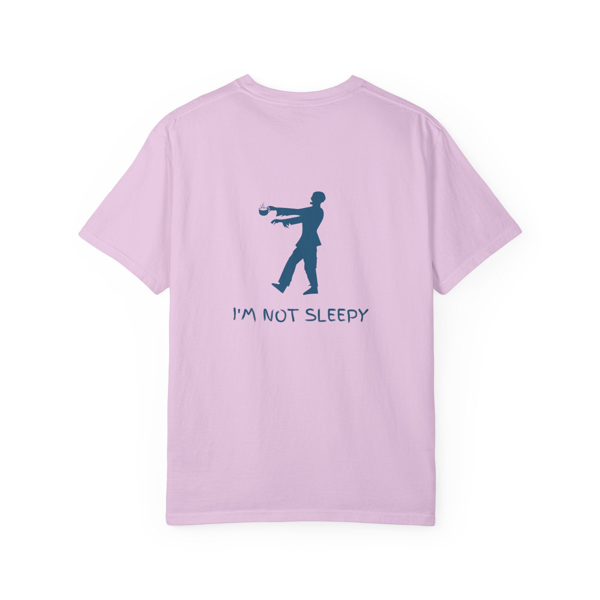 Zombie Silhouette T-Shirt — "I’m Not Sleepy" Funny Halloween Tee