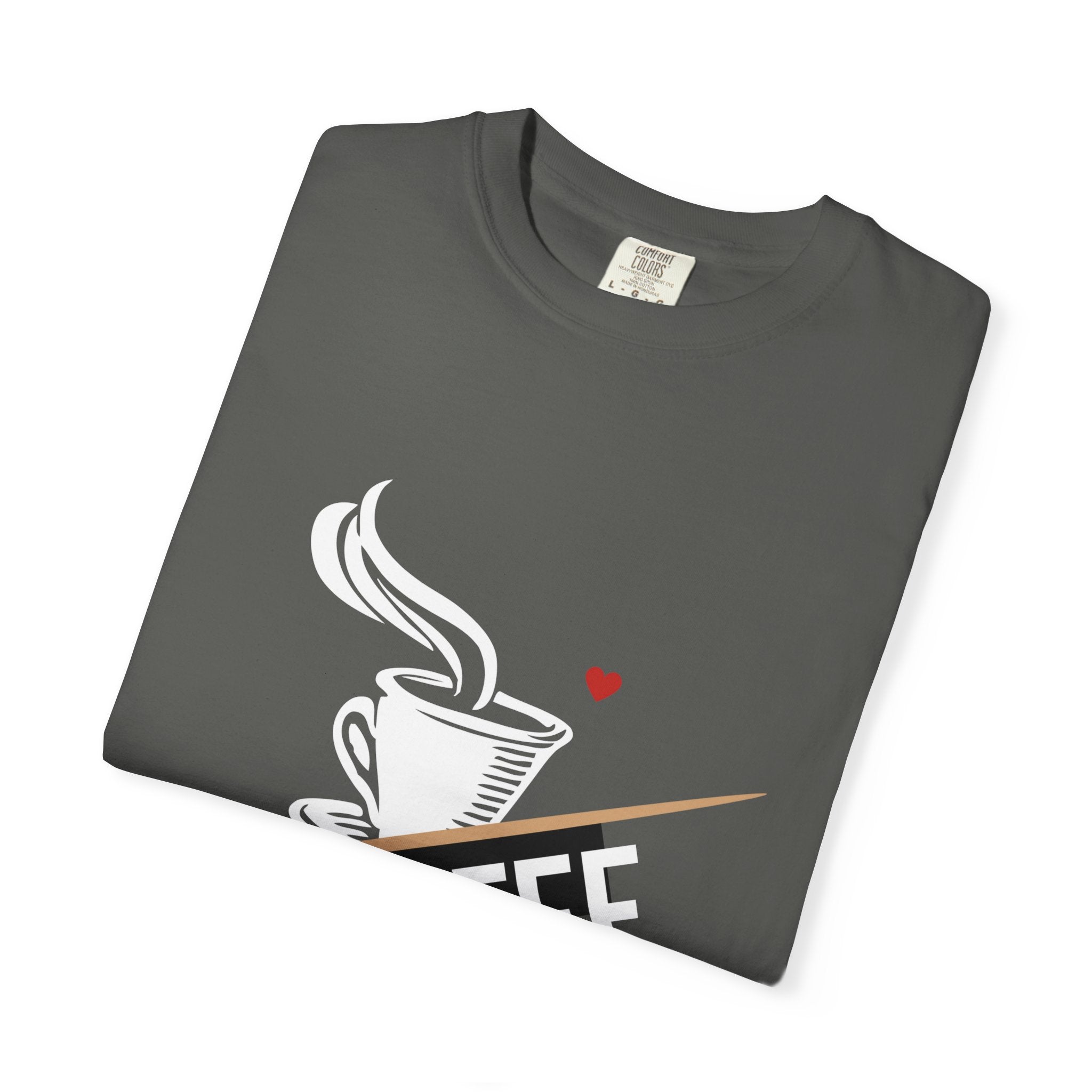 Coffee Lover T‑Shirt — Steaming Cup Graphic Tee
