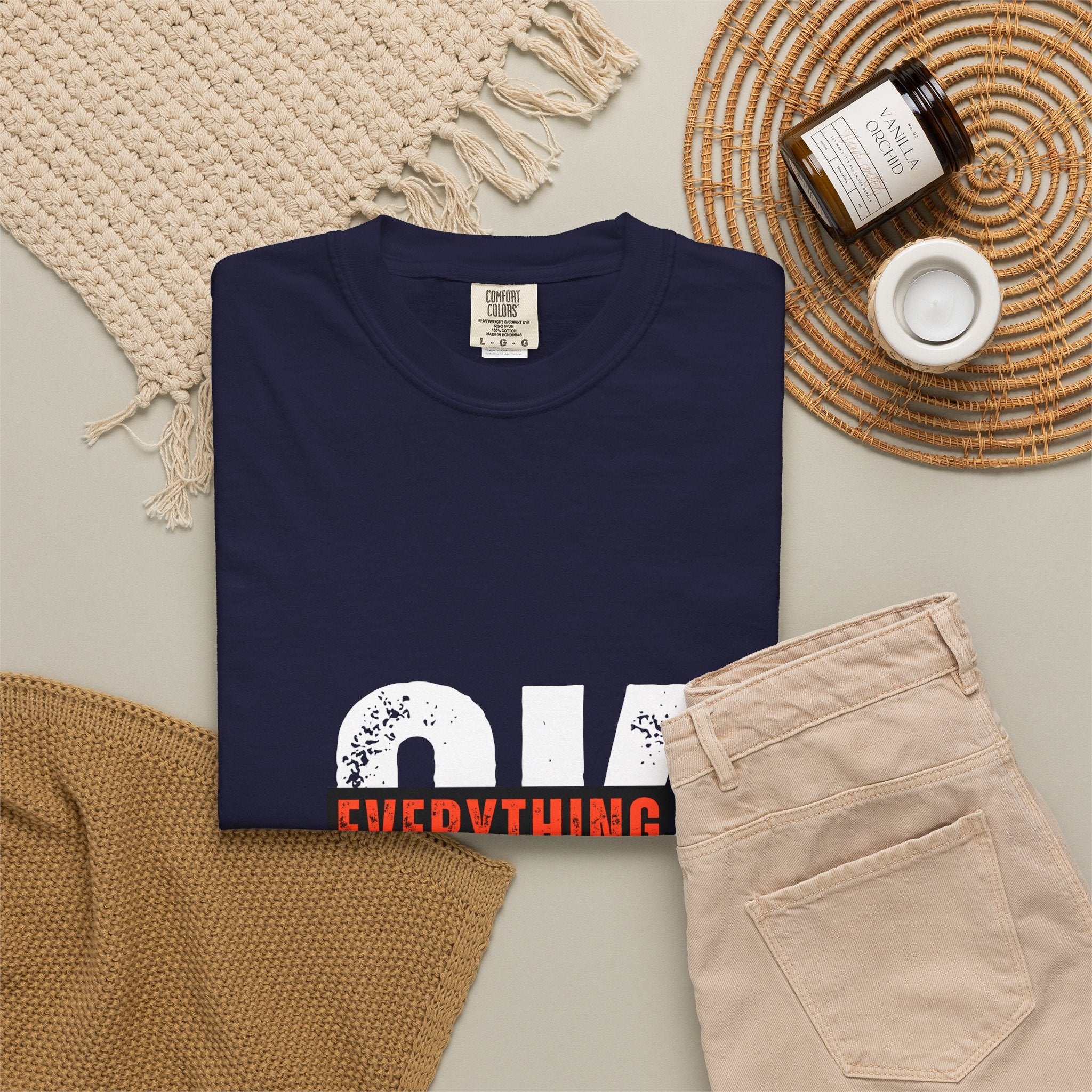 OK Everything Will Be OK T-Shirt — Reassuring Graphic Tee