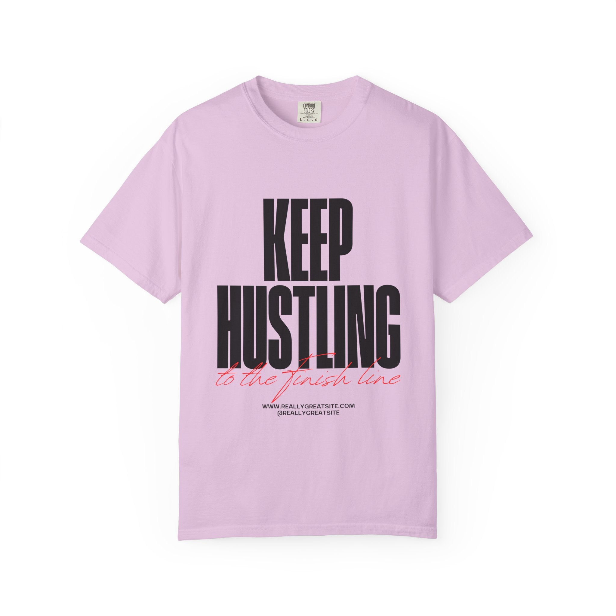 Keep Hustling T-Shirt — Motivational Graphic Tee