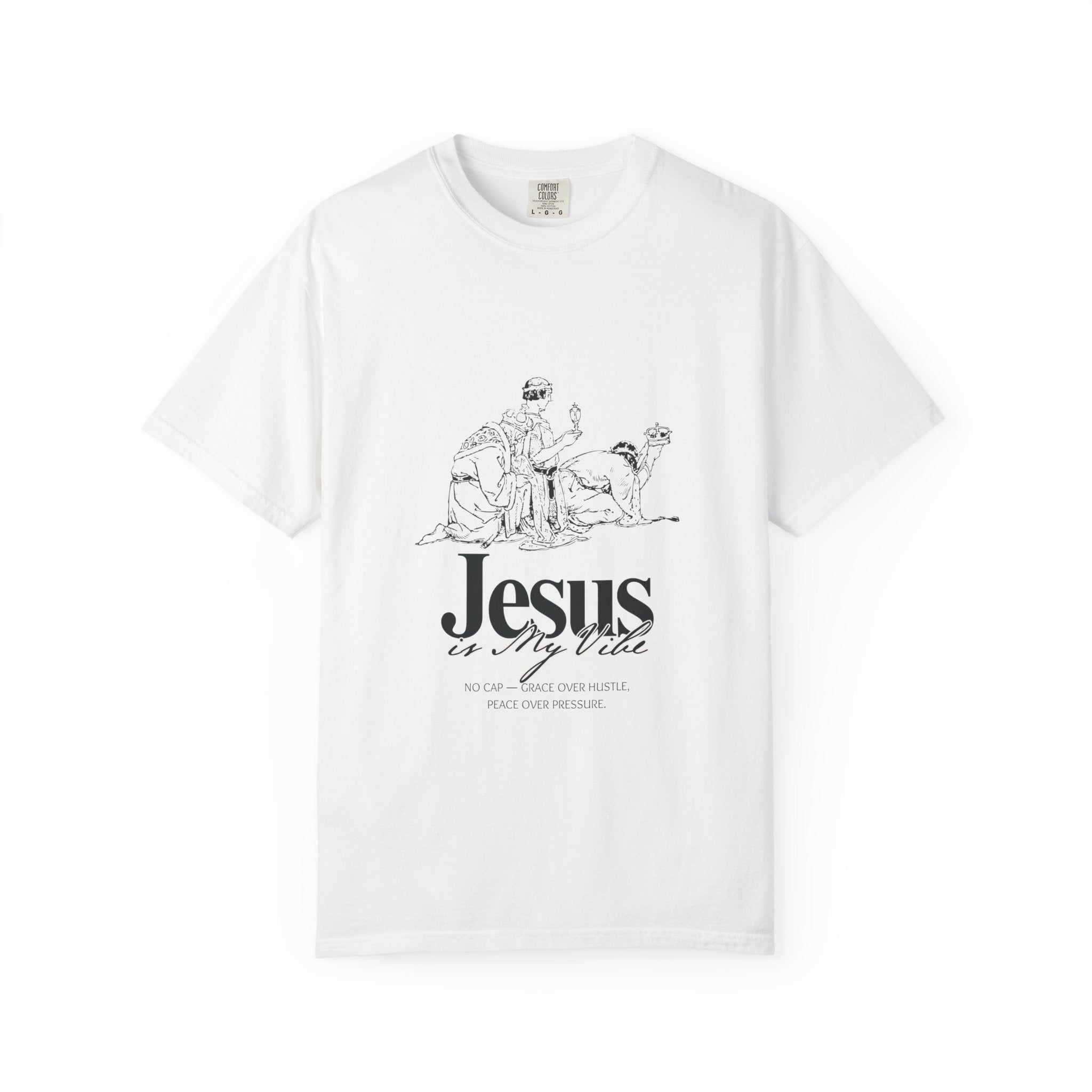 Jesus Is My Vibe T‑Shirt — Christian Faith Graphic Tee