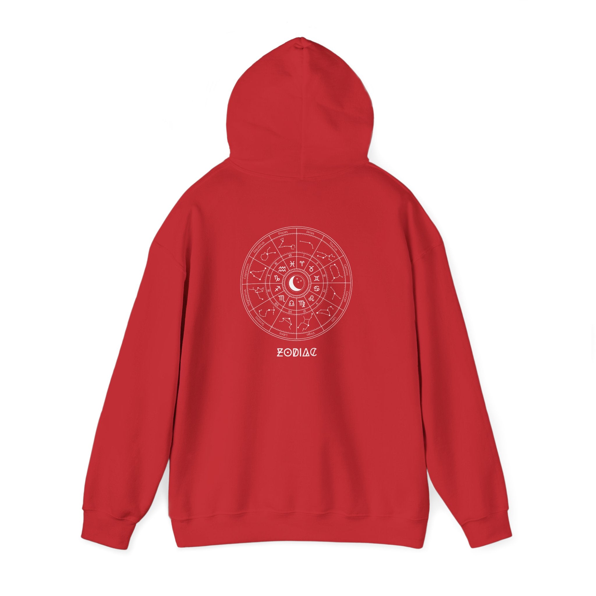 Zodiac Constellation Hoodie - Moon & Star Astrology Graphic Sweatshirt