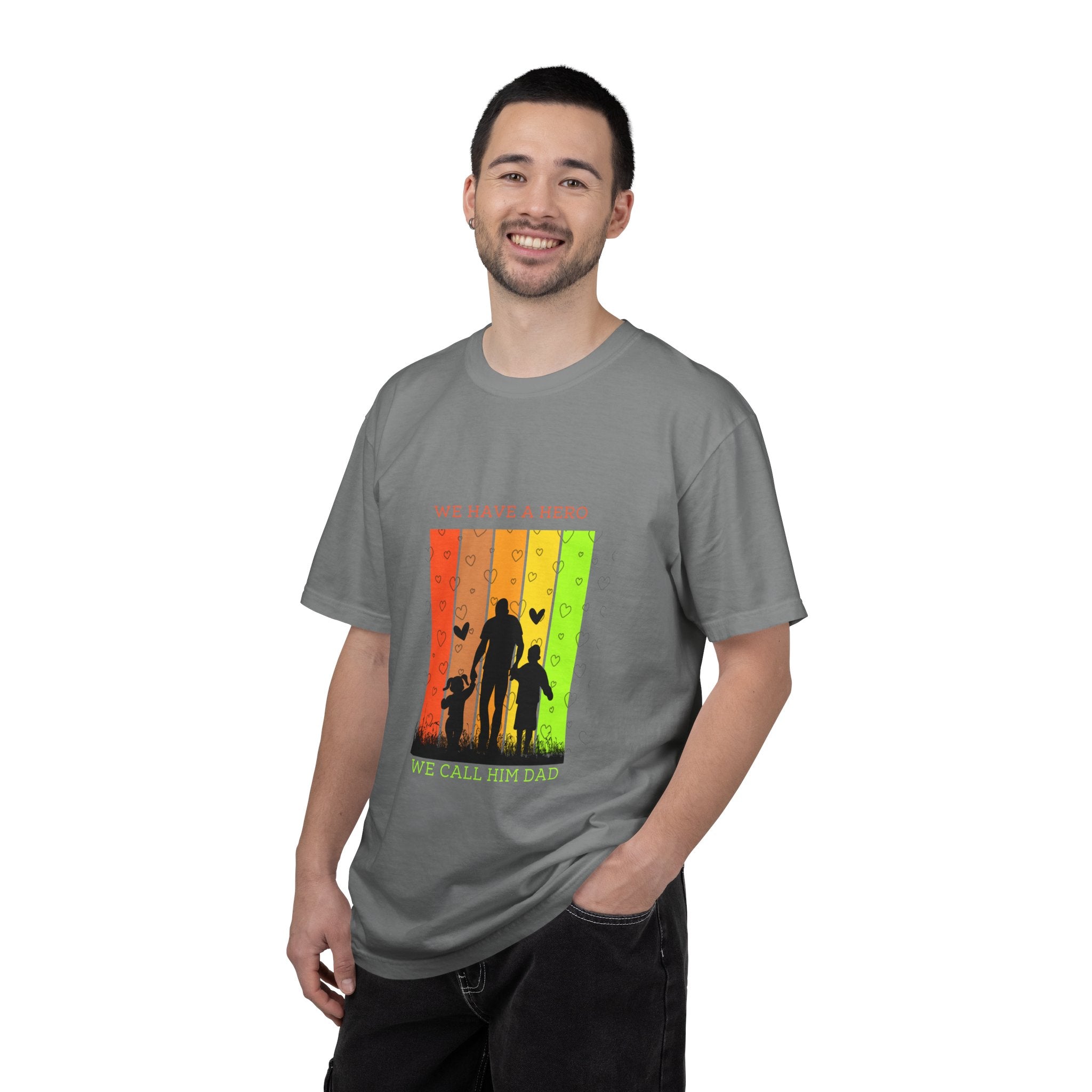 We Have a Hero Family Silhouette T-Shirt
