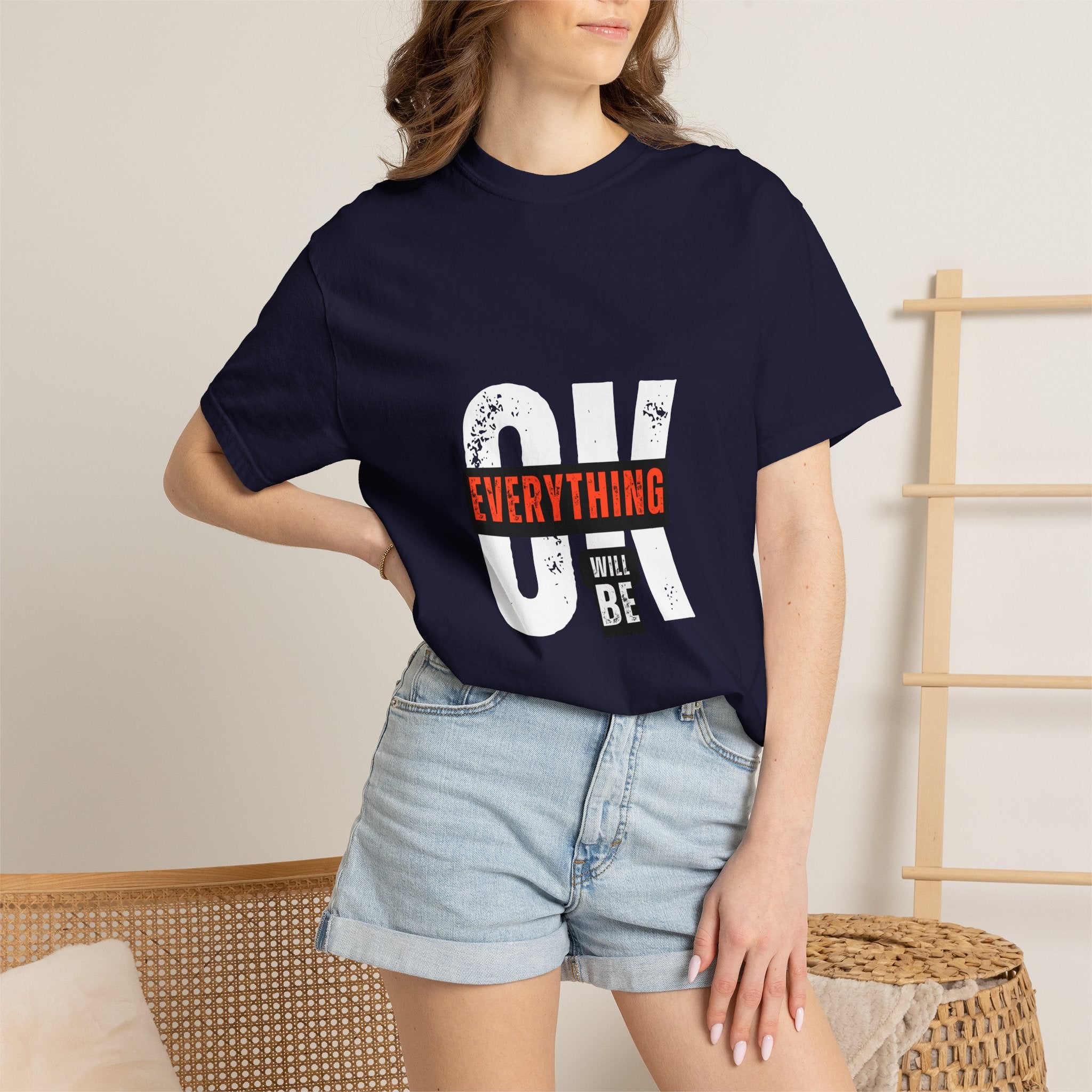 OK Everything Will Be OK T-Shirt — Reassuring Graphic Tee