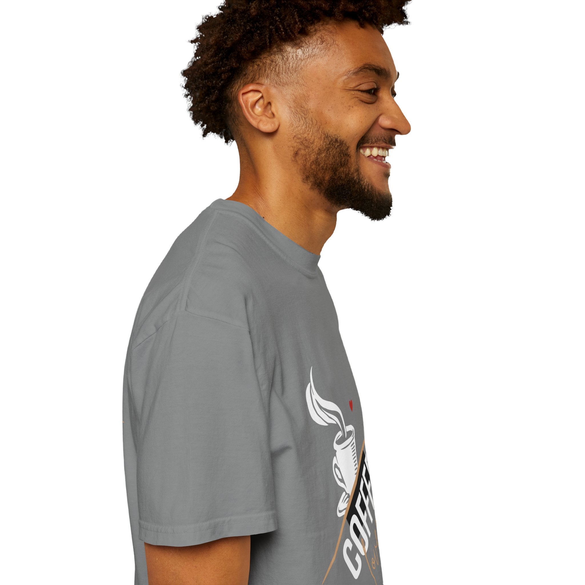 Coffee Lover T‑Shirt — Steaming Cup Graphic Tee