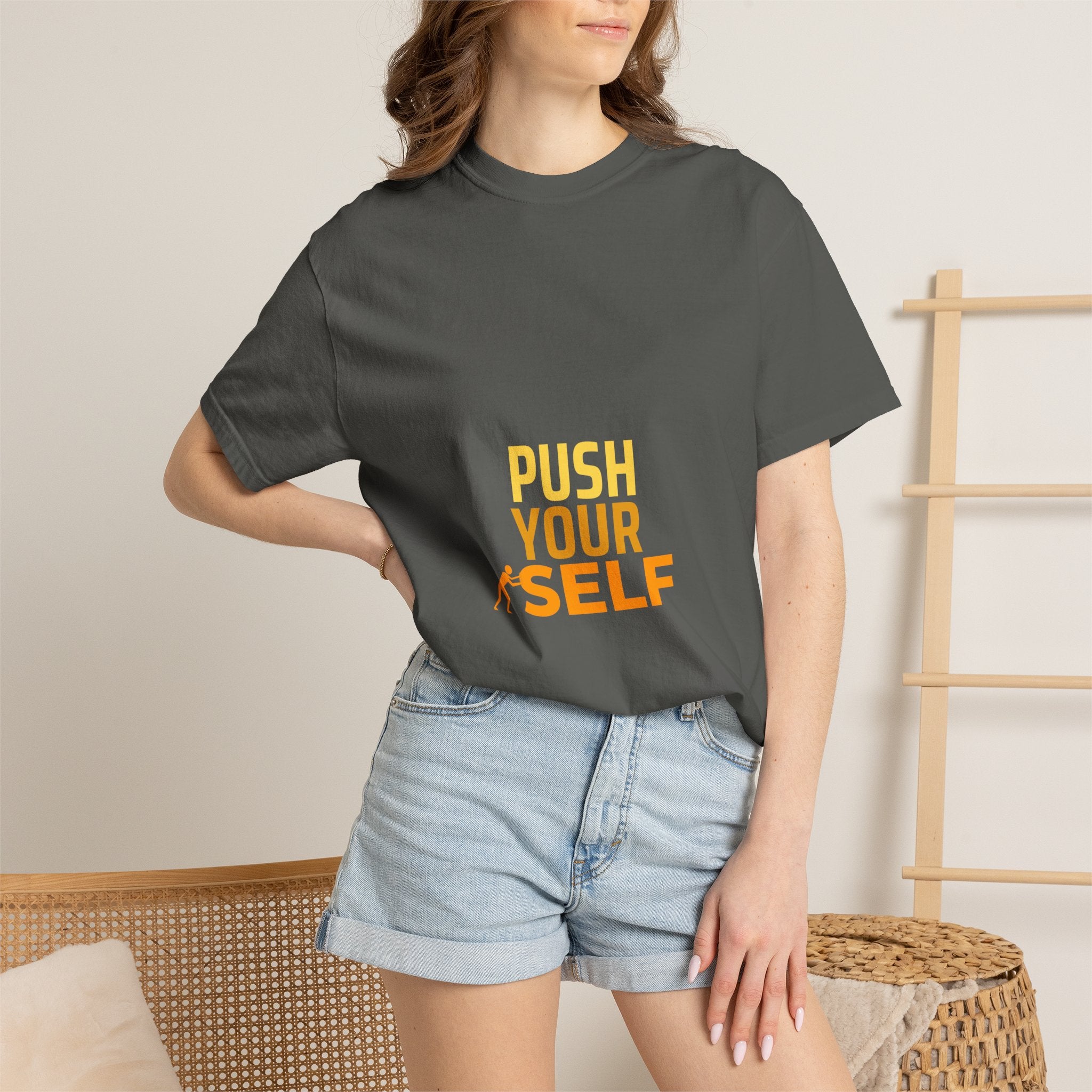 Push Yourself Motivational T-Shirt
