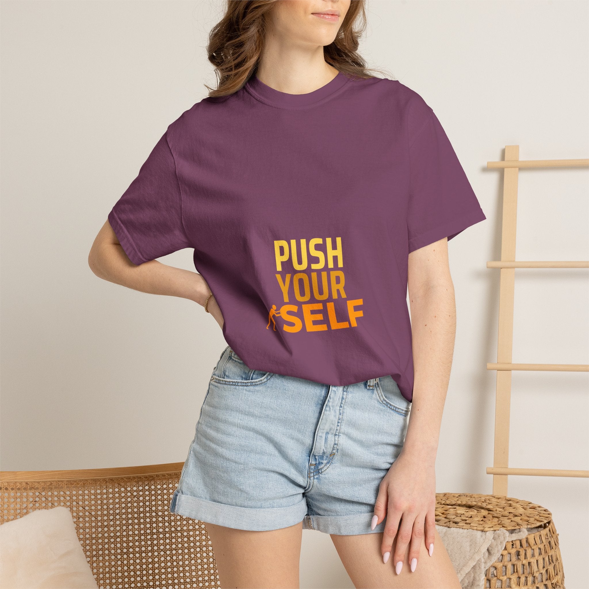 Push Yourself Motivational T-Shirt