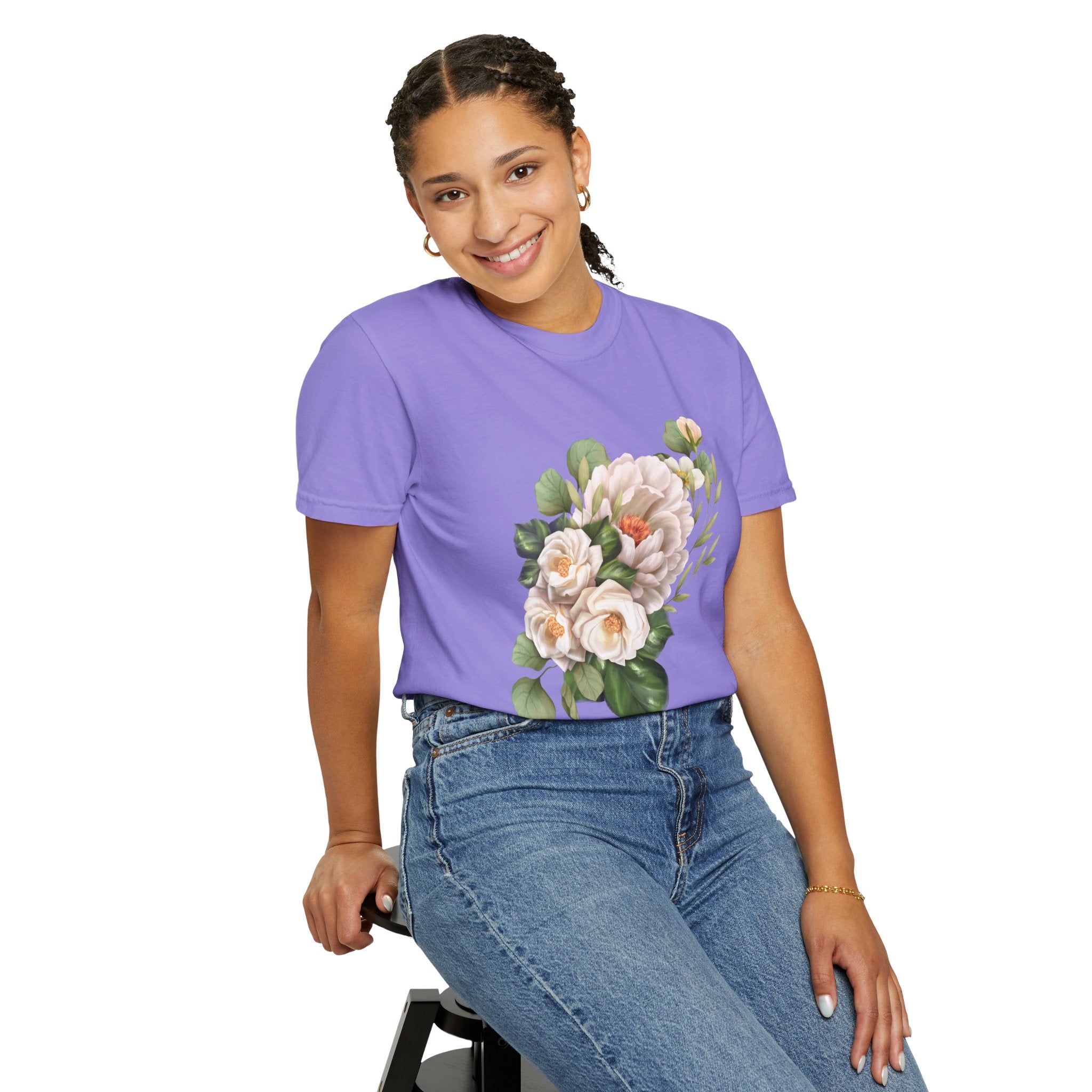Blossom Flowers Tee — Floral Bouquet Graphic T-Shirt