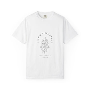 Good Vibes Only Floral T-Shirt