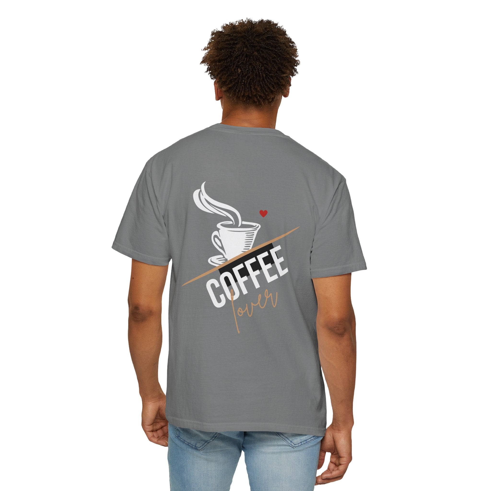 Coffee Lover T‑Shirt — Steaming Cup Graphic Tee