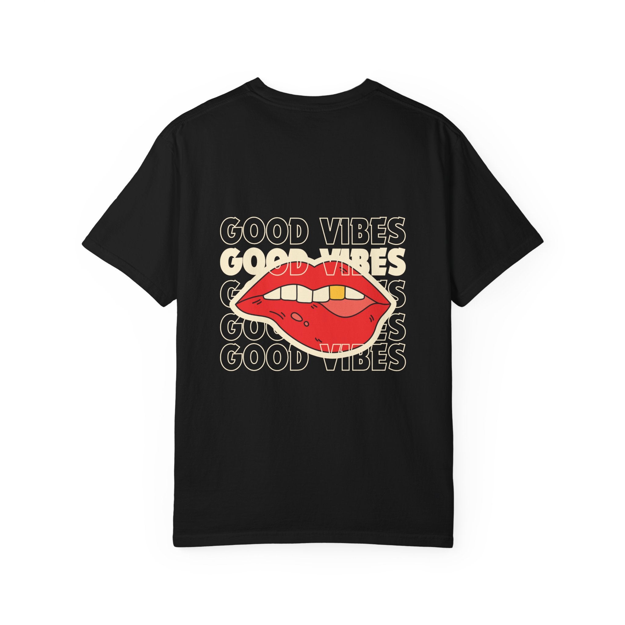 Good Vibes Lip Graphic T-Shirt