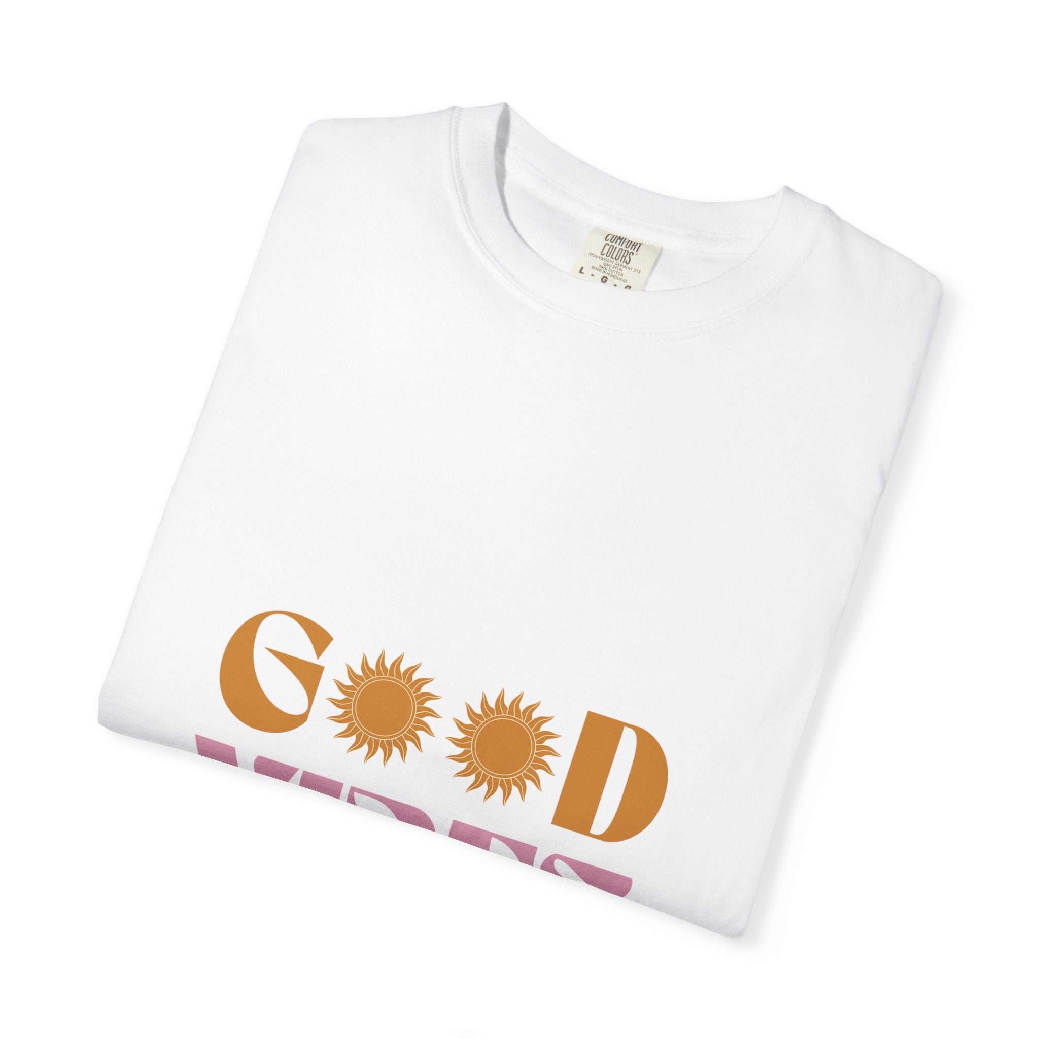 Good Vibes T-Shirt — Retro Sun Graphic Tee