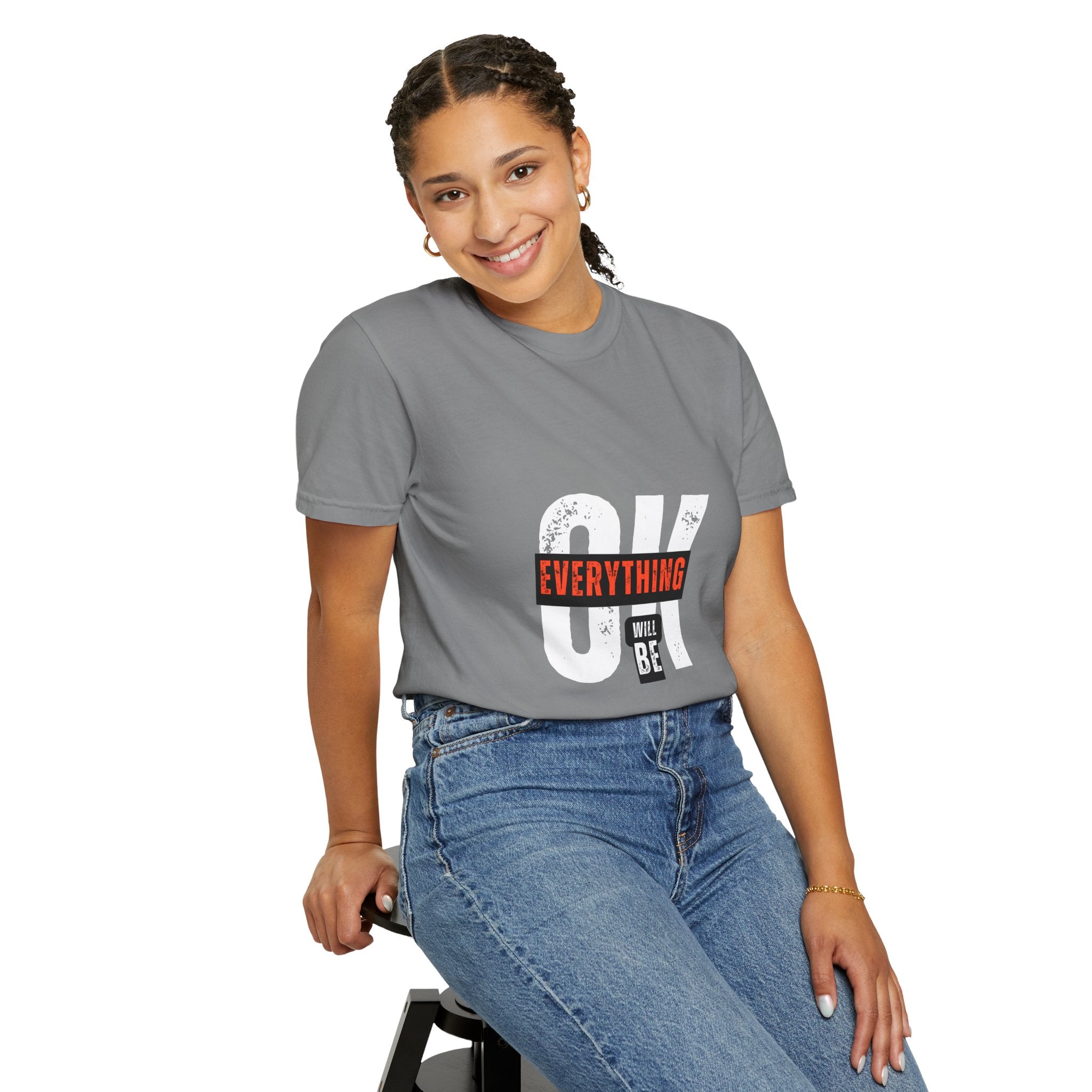 OK Everything Will Be OK T-Shirt — Reassuring Graphic Tee
