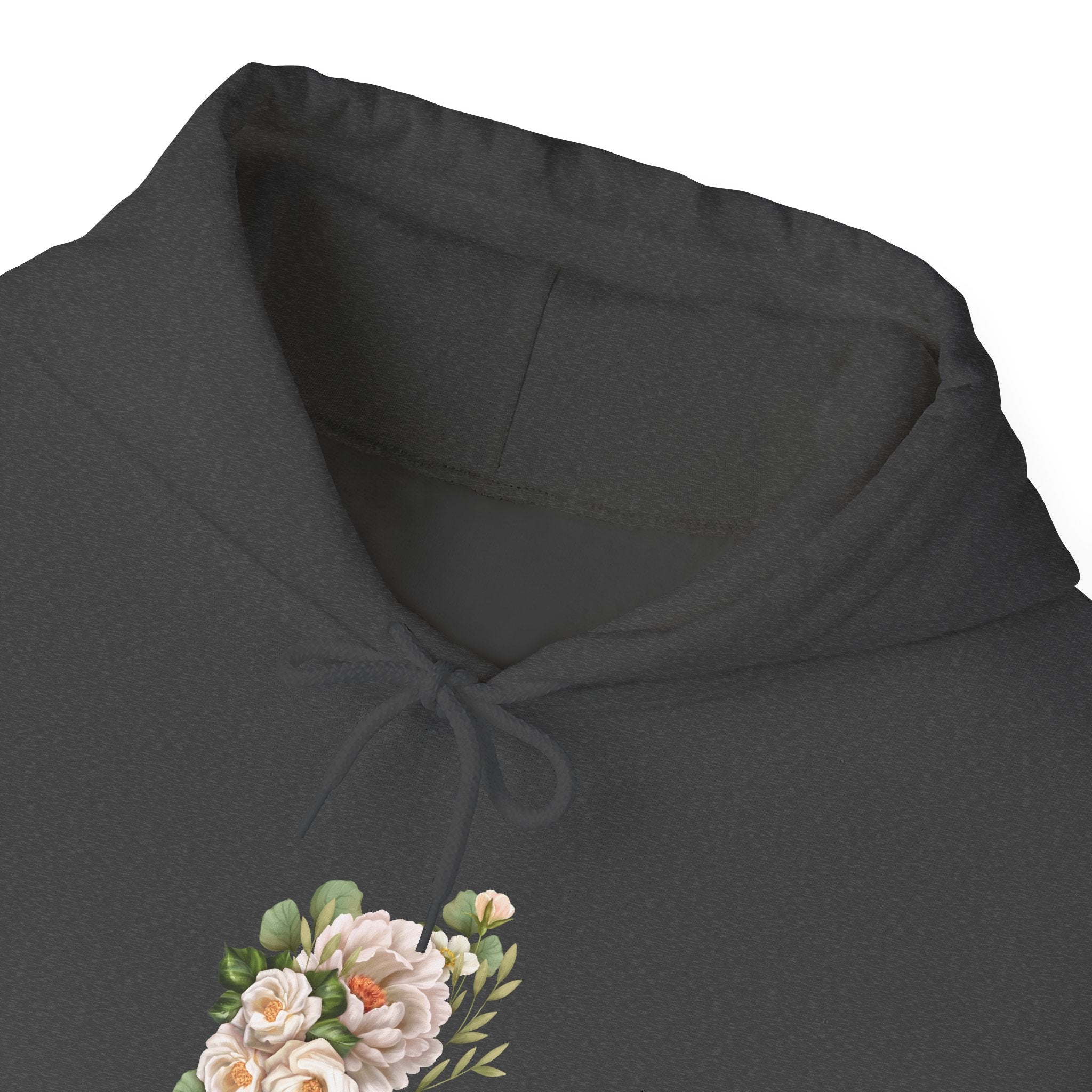 Floral 'Blossom Flowers' Hoodie – Soft Vintage Rose Graphic