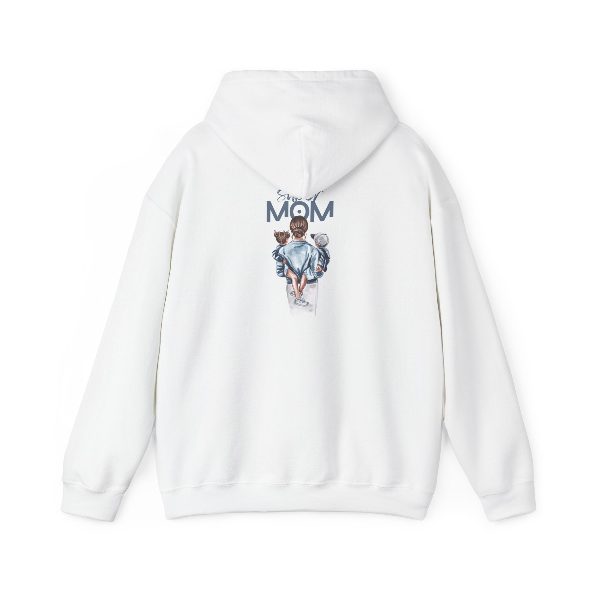 Mom and Baby Hoodie - Cute Mama Graphic Sweatshirt