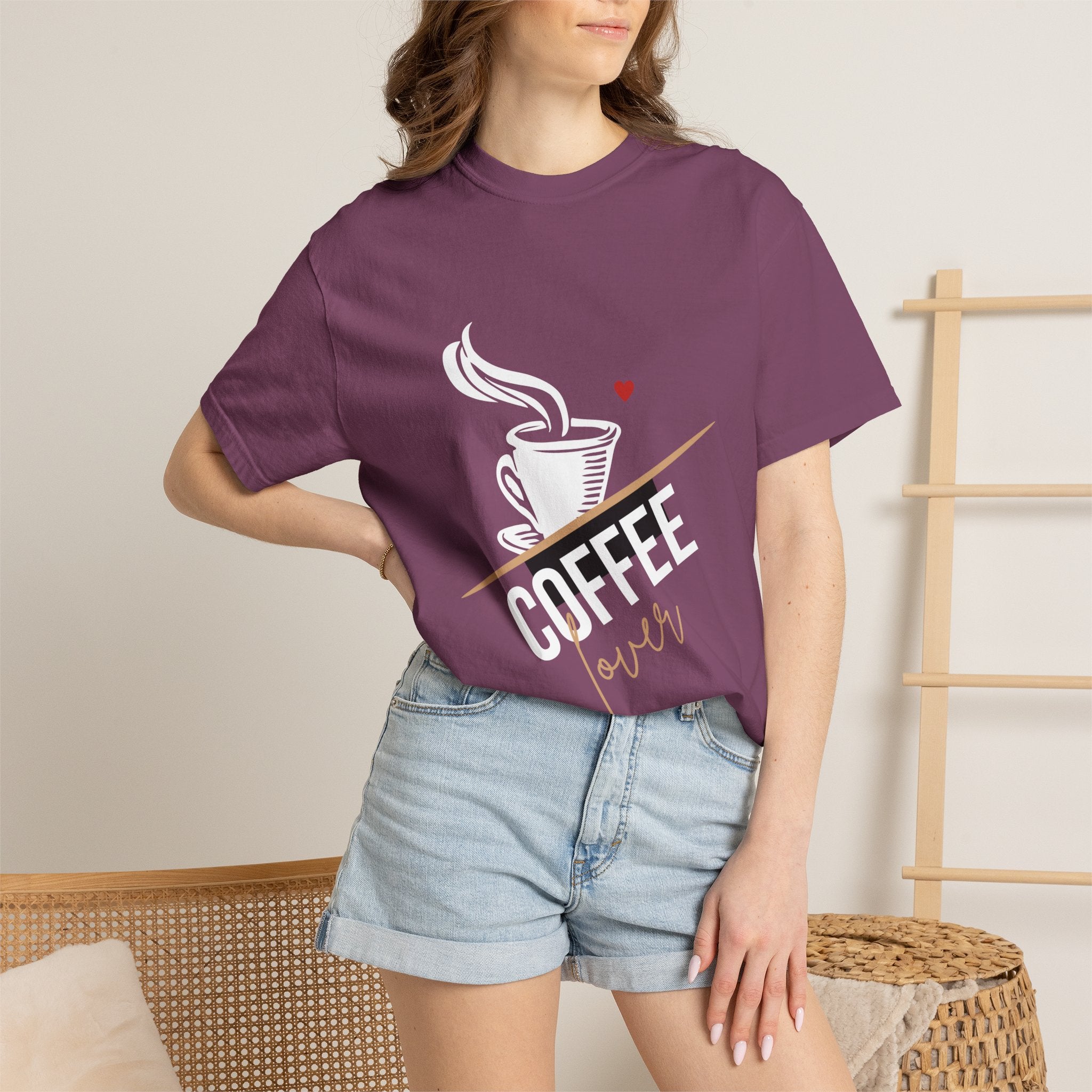 Coffee Lover T‑Shirt — Steaming Cup Graphic Tee