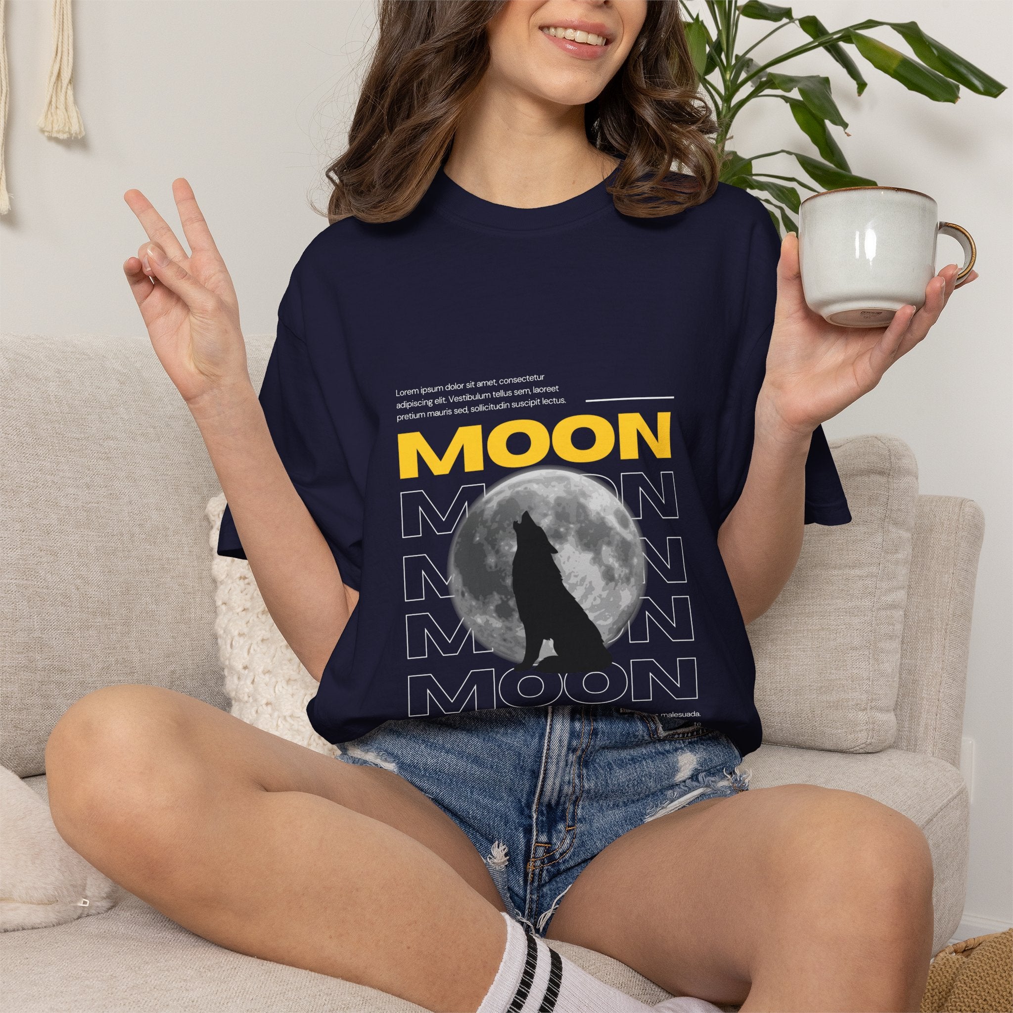 Wolf Howl Moon T-Shirt