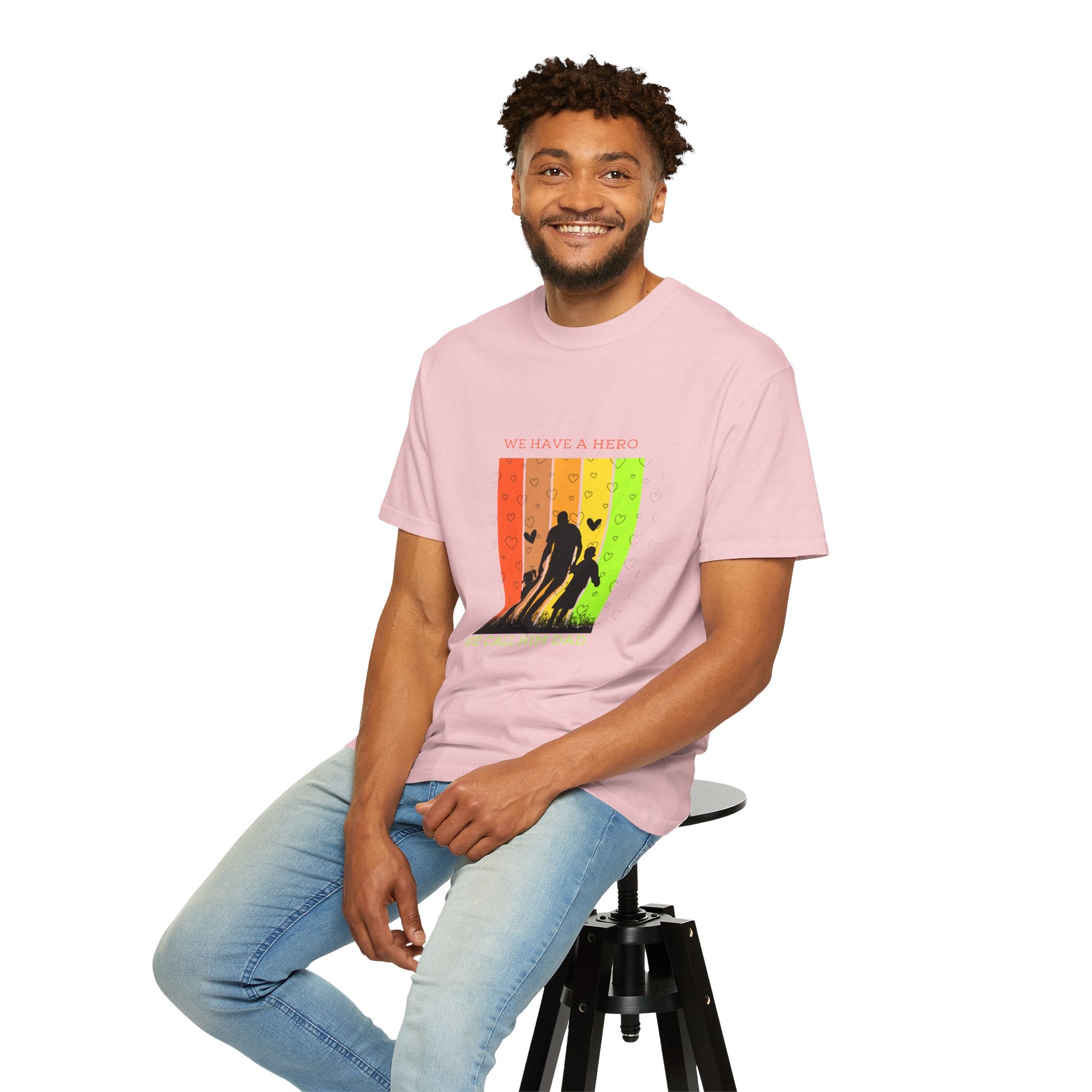 We Have a Hero Family Silhouette T-Shirt