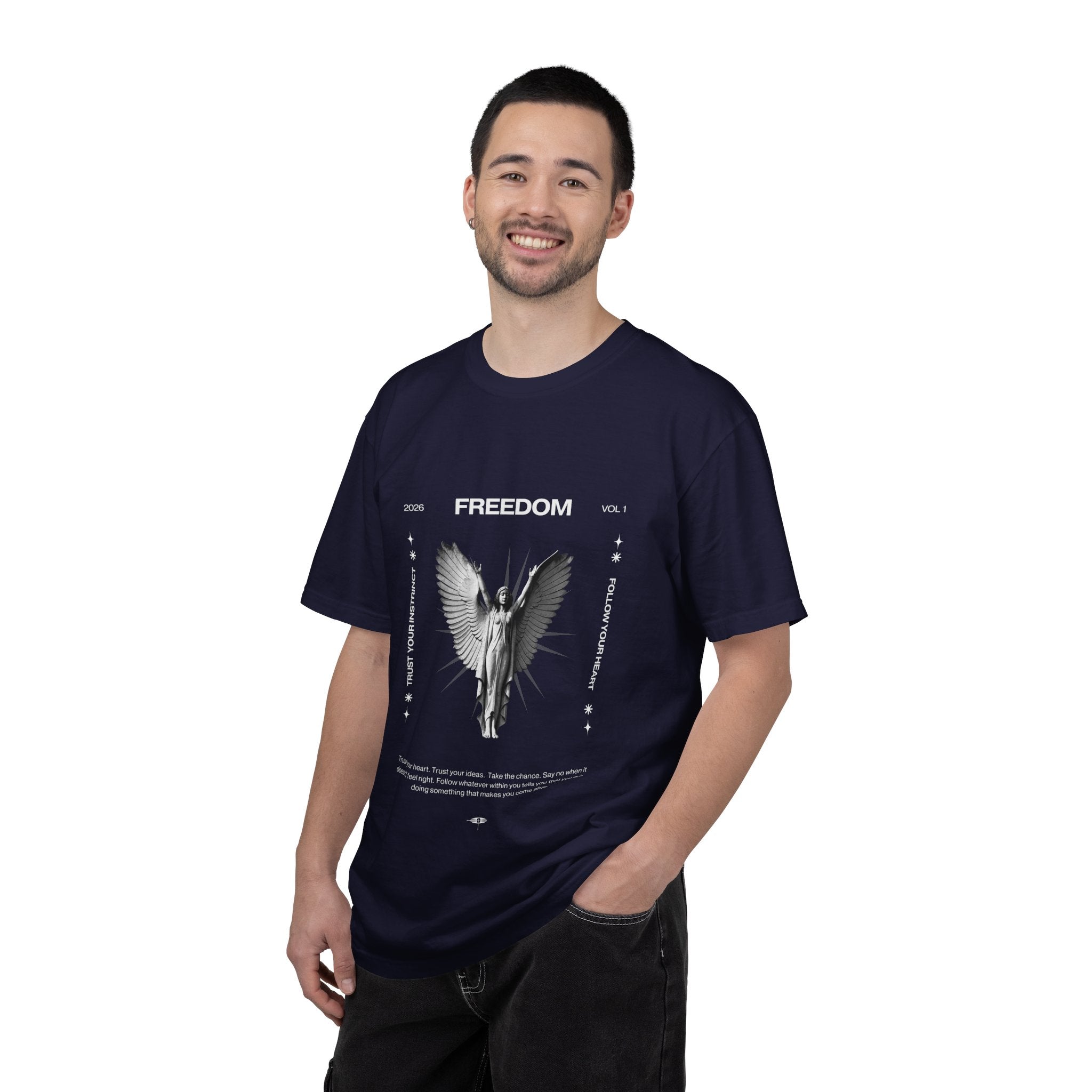 Freedom Angel Graphic T‑Shirt
