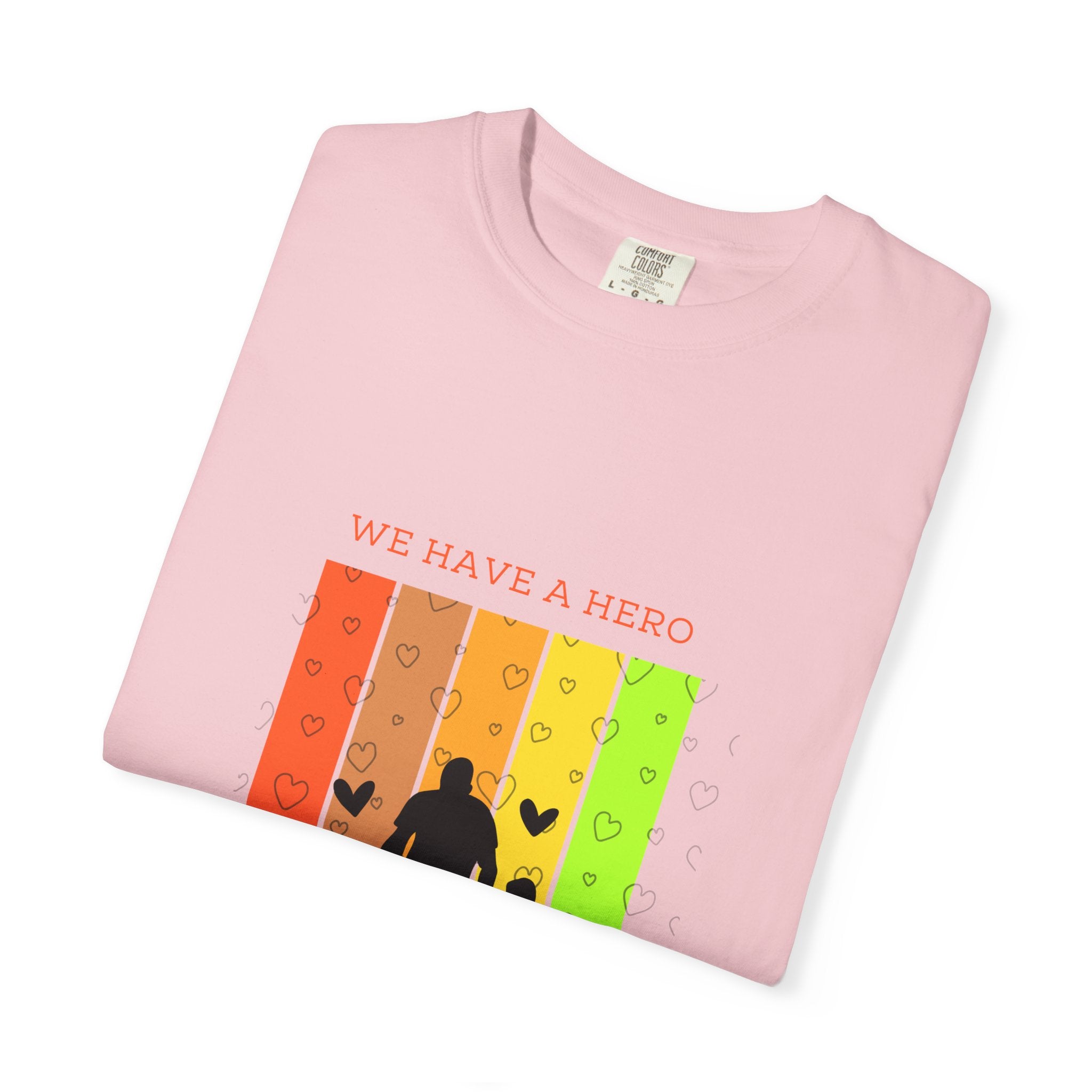 We Have a Hero Family Silhouette T-Shirt
