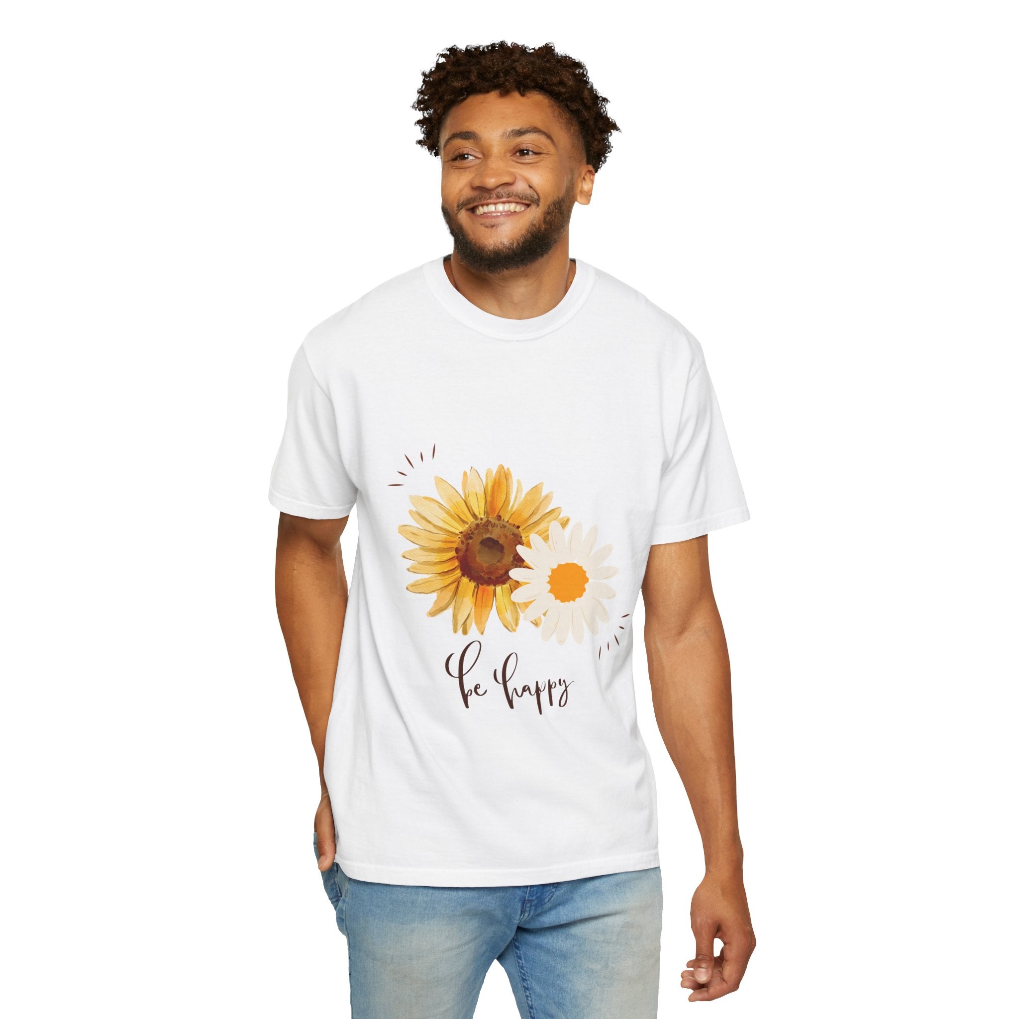 Sunflower "Be Happy" T-Shirt
