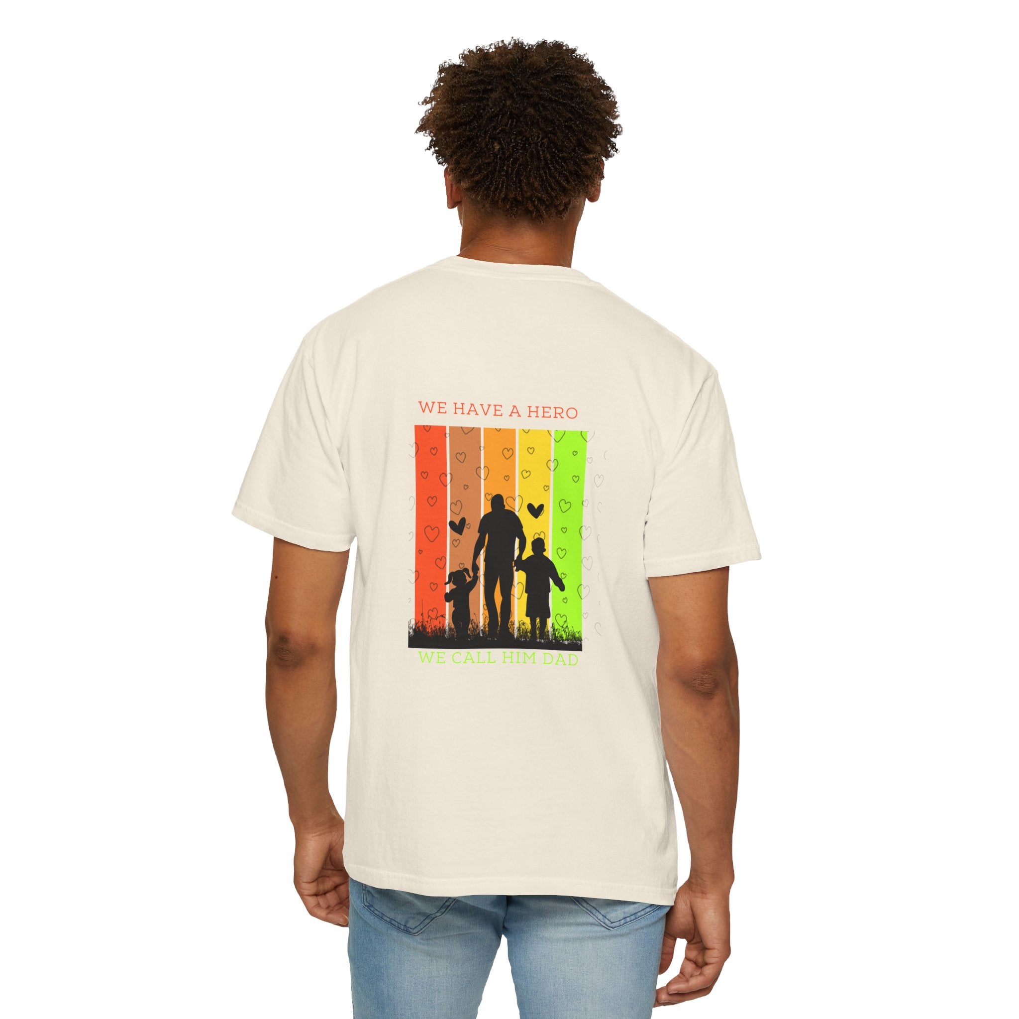 We Have a Hero Family Silhouette T-Shirt