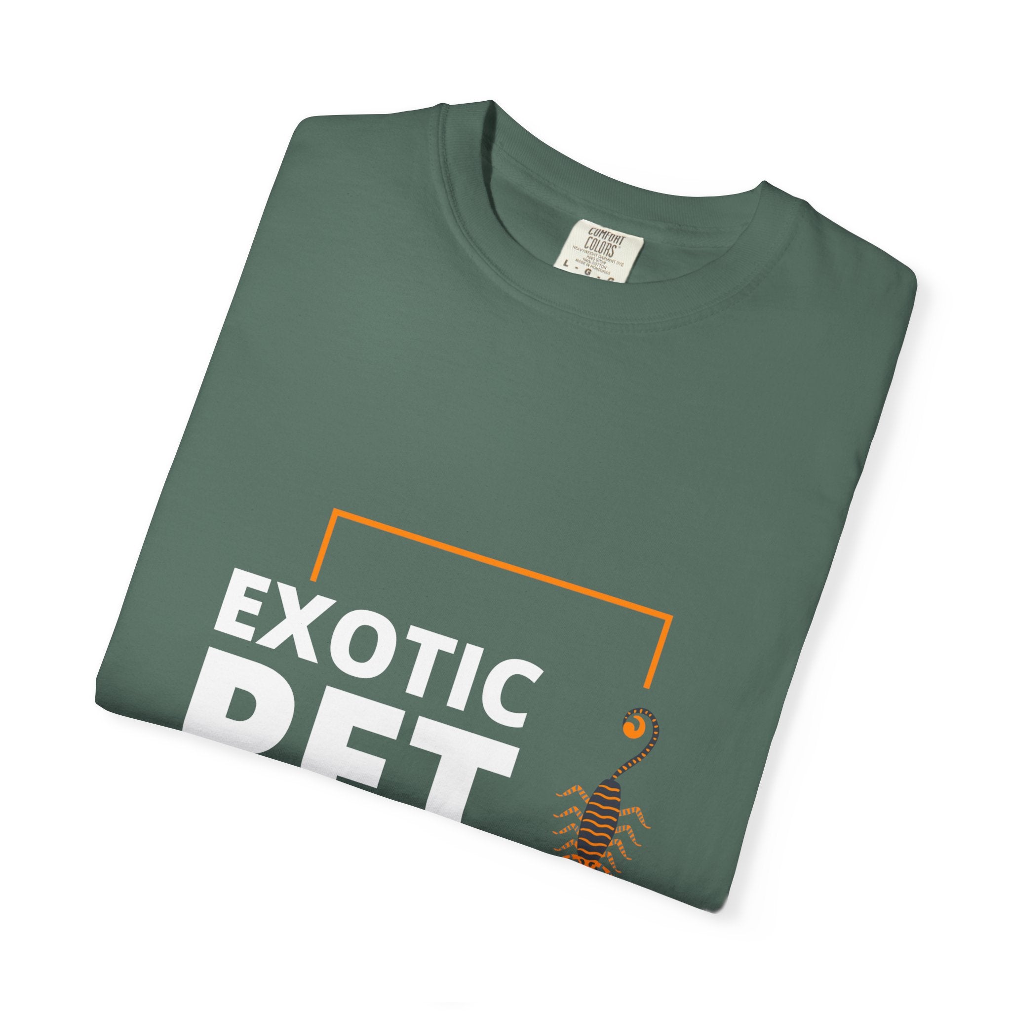 Exotic Pet Lover T-Shirt — Scorpion Graphic Tee for Reptile & Arachnid Enthusiasts