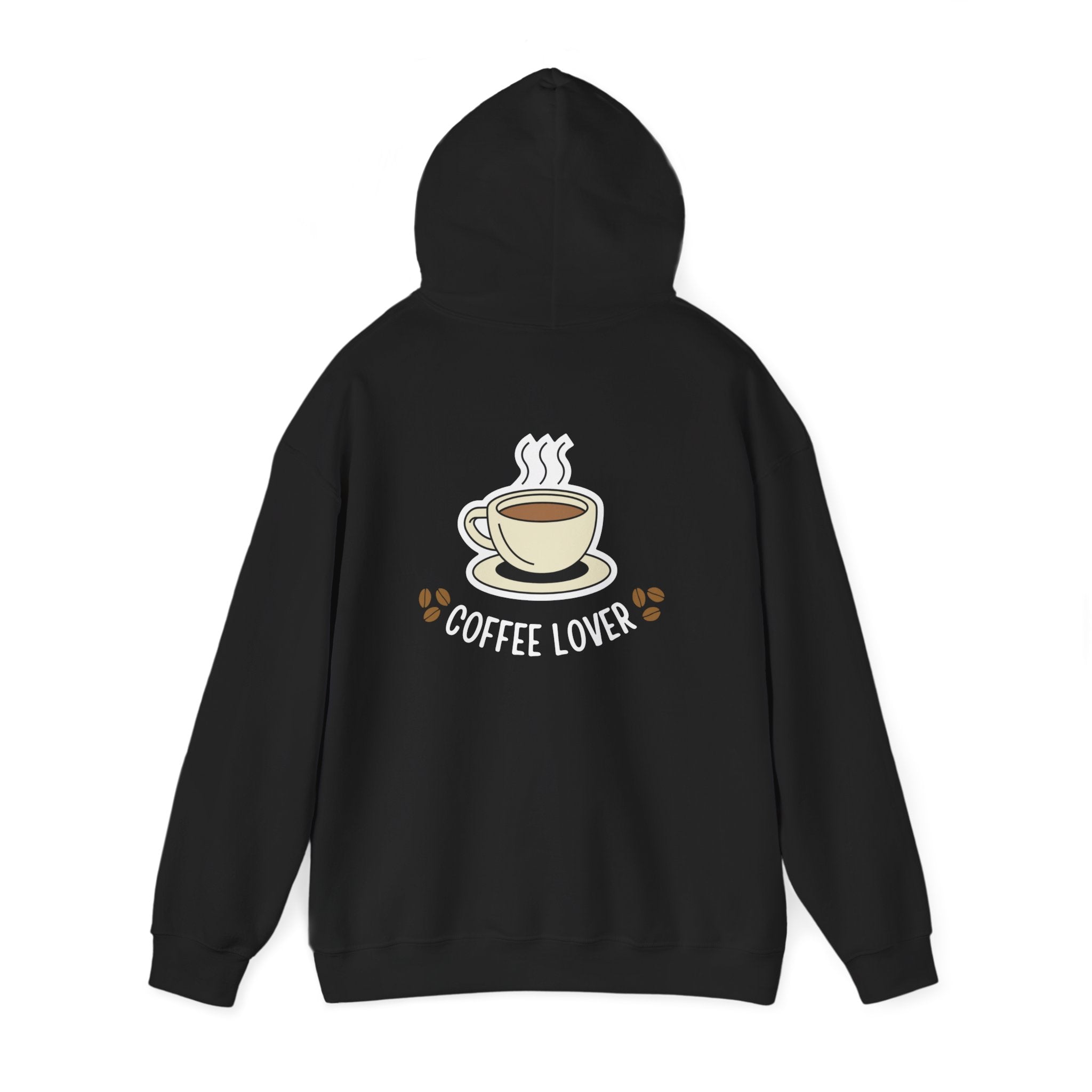 Coffee Lover Hoodie — Cute Steaming Cup Graphic Sweatshirt