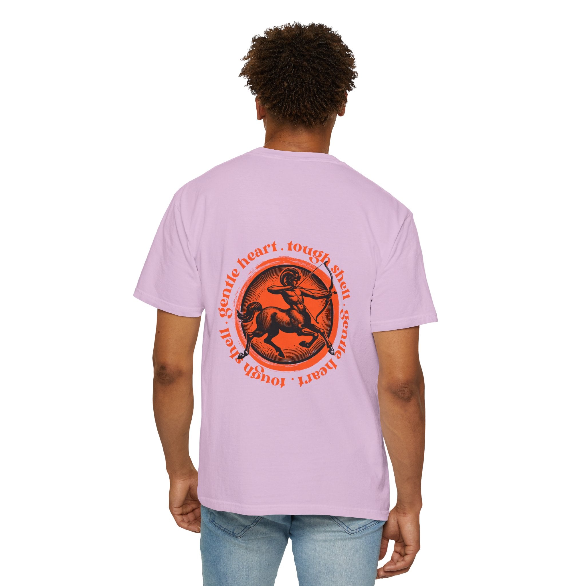 Aries Ram Graphic T-Shirt — "Gentle Heart, Tough Soul" Zodiac Tee