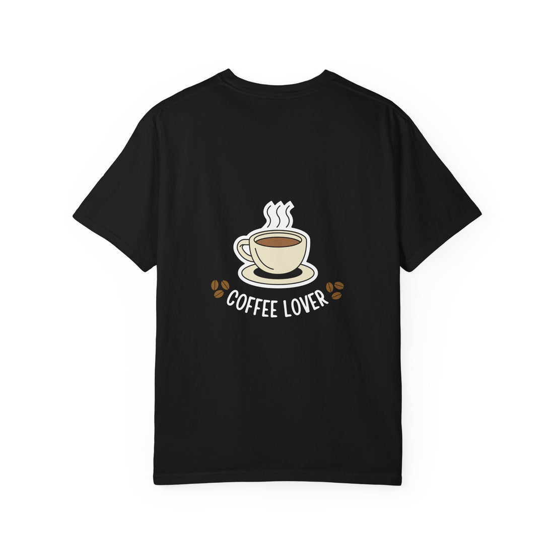 Coffee Lover T-Shirt — Cute Steaming Cup Graphic Tee for Coffee Fans