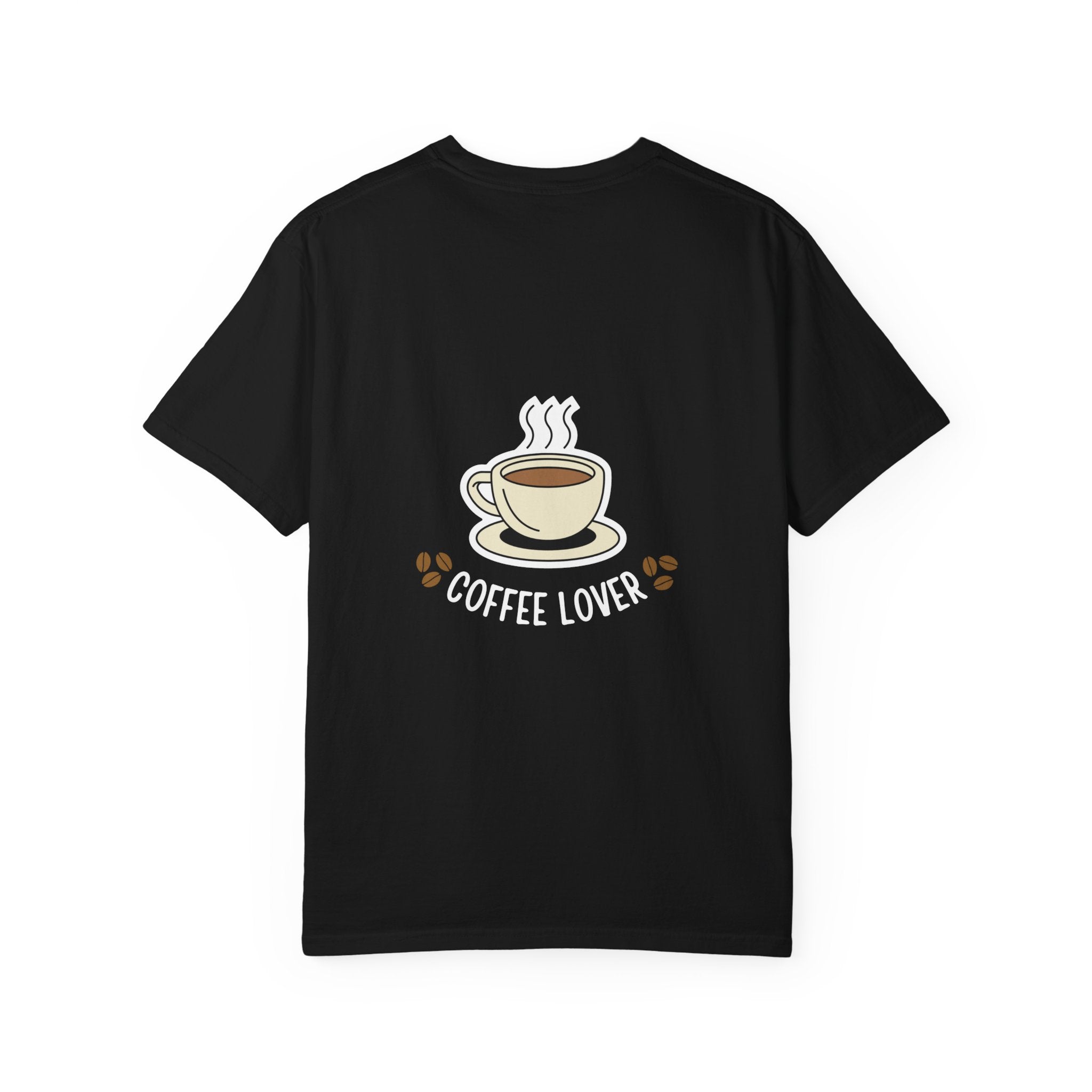 Coffee Lover T-Shirt — Cute Steaming Cup Graphic Tee for Coffee Fans