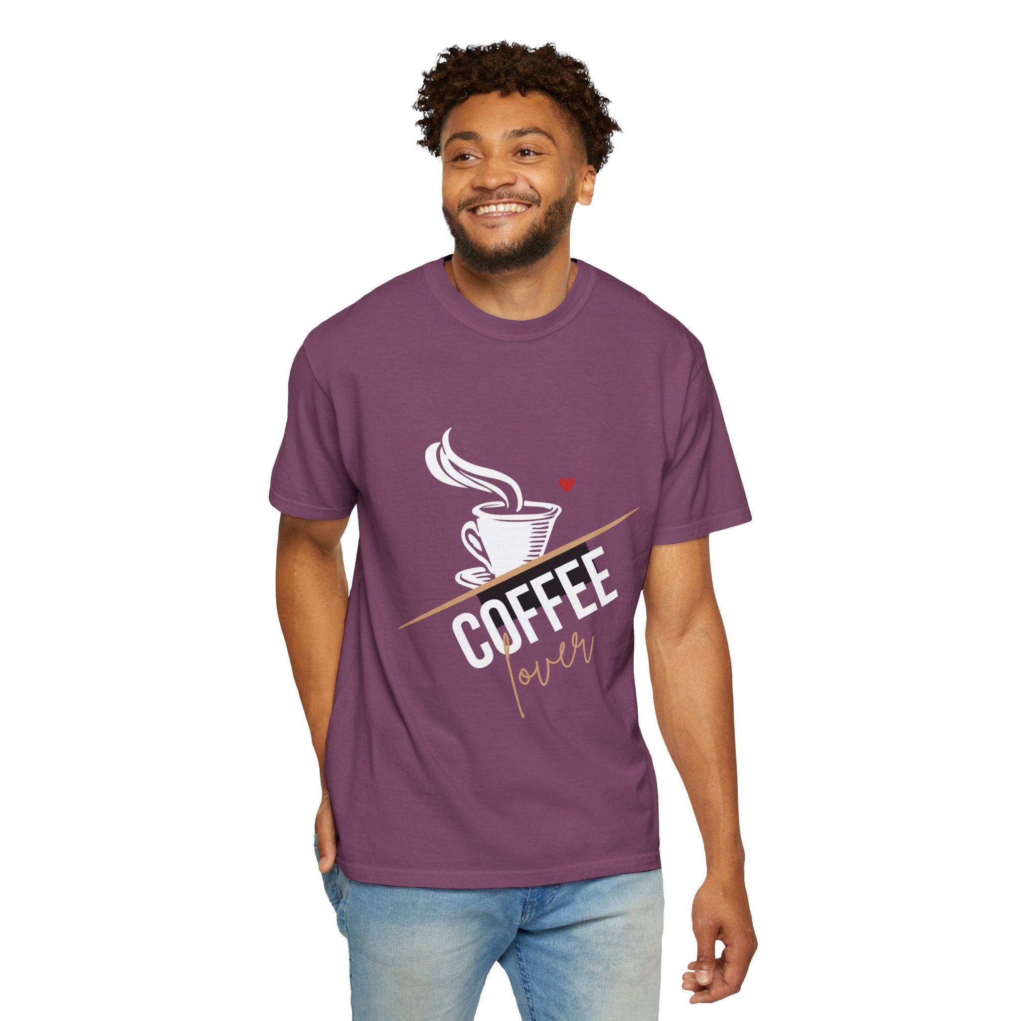 Coffee Lover T‑Shirt — Steaming Cup Graphic Tee