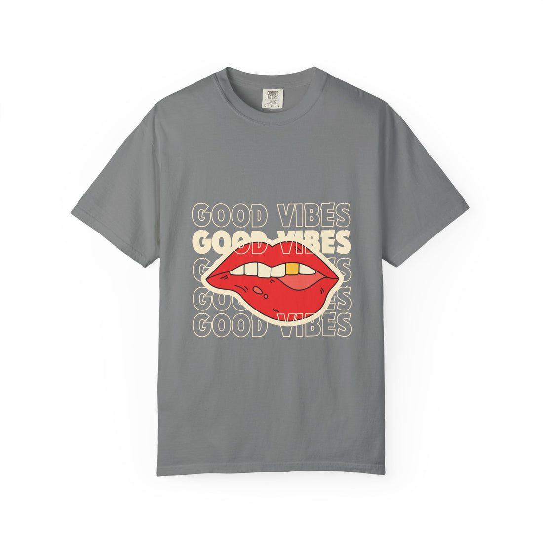 Good Vibes Lip Graphic T-Shirt